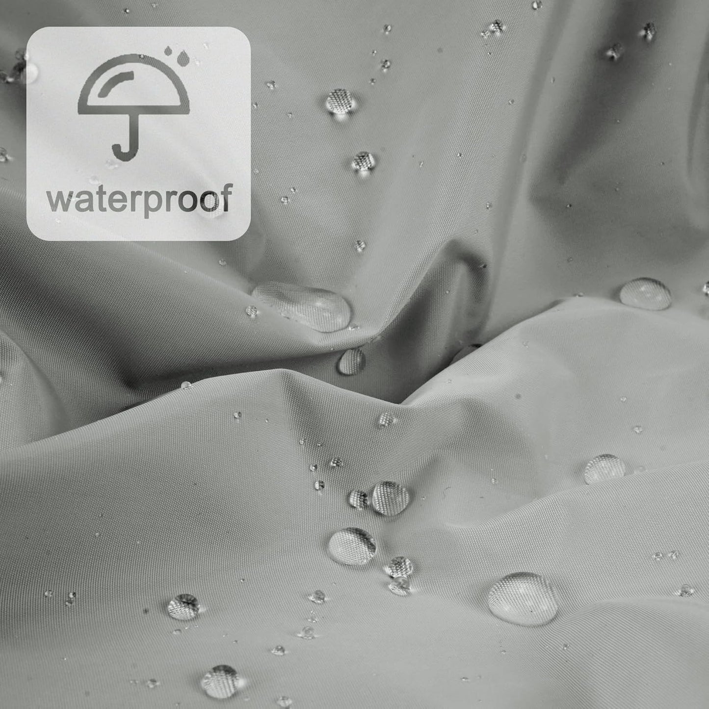 Reusable Shower Cap for Women, Large Waterproof Shower Essentials Bonnet Washable Elastic Band Bath Hair Wrap Hat for Long Hair, Braids(Dark Grey)