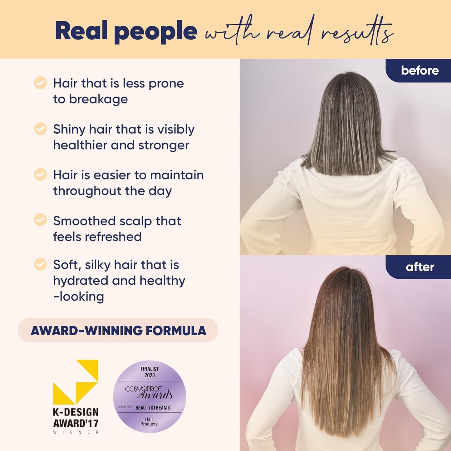 Moerie Mineral Shampoo and Conditioner Plus Hair Growth Spray Set – Ultimate Hair Care Pack – For Longer, Thicker, Fuller Hair - Volumizing Hair Care Products – Paraben & Silicone Free - 3 Products