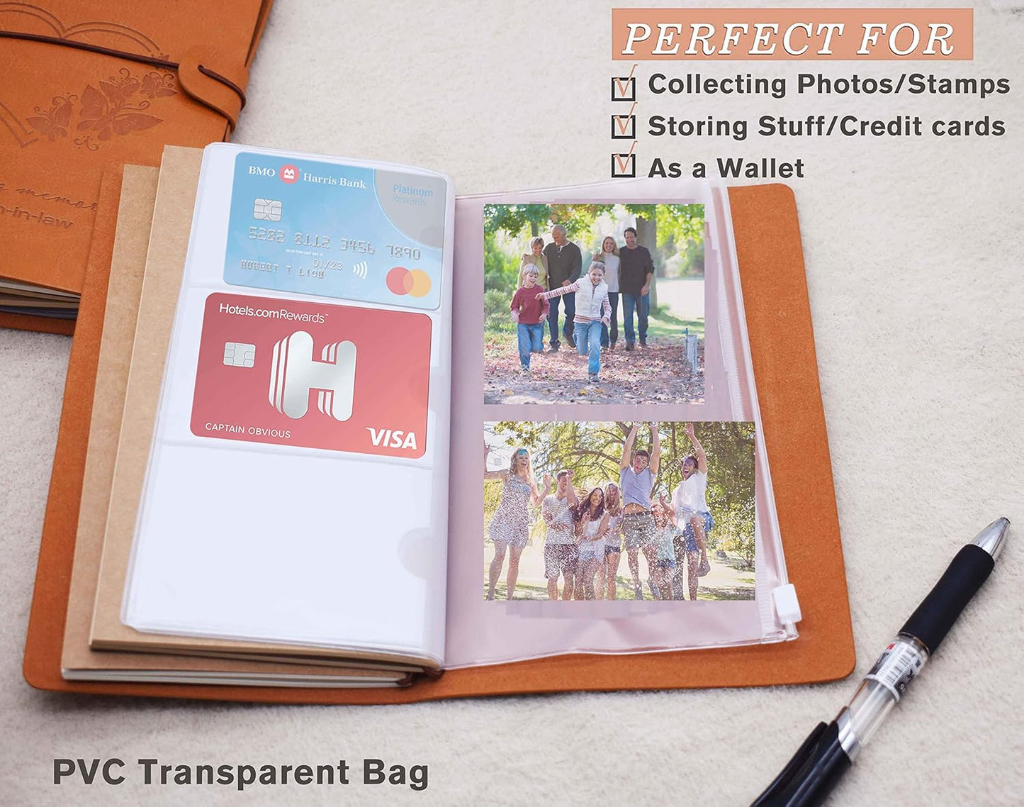 FYSIA Inspirational Christmas Gift for Daughter,Son,Niece,Cousin,Brother,Nurse,Sister,Friend-Birthday Gift,Graduation Gift,Back to School Gift-Refillable Photo Diary Journal Notebook