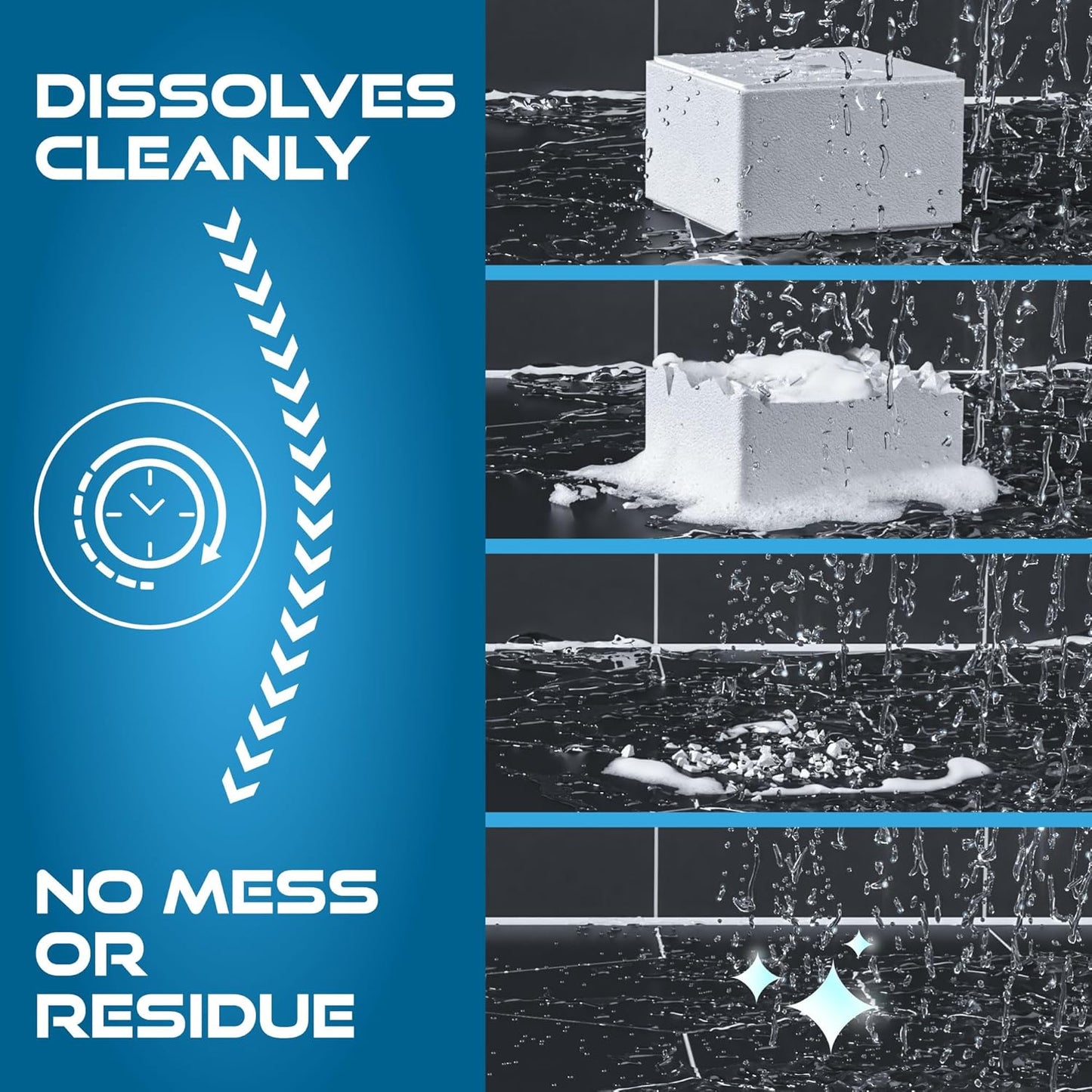 Shower Steamers for Men 15 Pack Menthol Aromatherapy Shower Steamers, Strong Scent, Long Lasting, Premium Essential Oils, Gifts for Men Relaxation and Sinus Relief