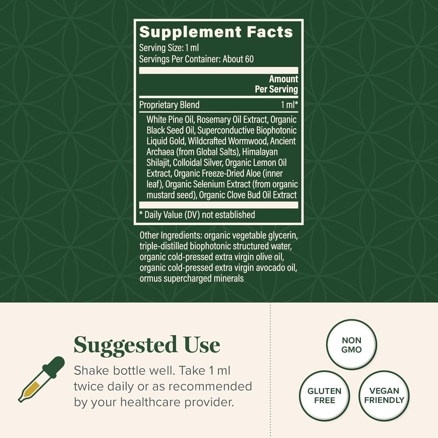 Global Healing Paratrex II - Advanced Detox Support - 2 Fl Oz