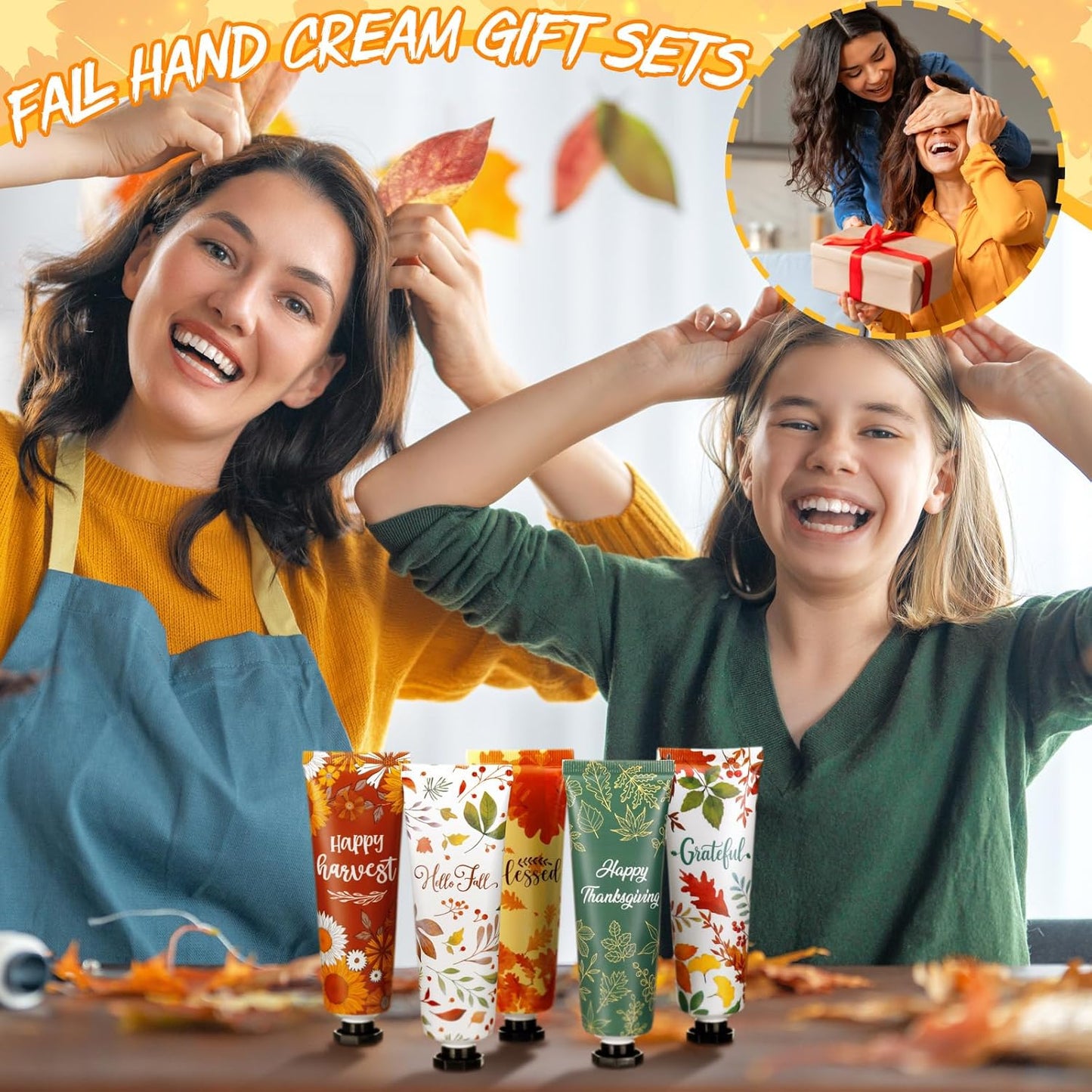 60 Pcs Thanksgiving Fall Hand Lotion Gifts Bulk for Women Maple Leaves Hand Cream 30ml Natural Botanical Fragrance Mini Lotion for Chapped Hands Travel Thanksgiving Autumn Party Supplies