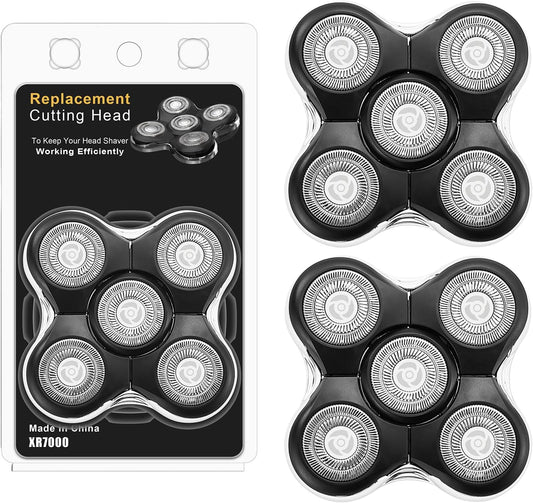 Shaver Replacment Heads Compatible with Remington Balder Pro XR7000 Head Shaver (2 Packs)