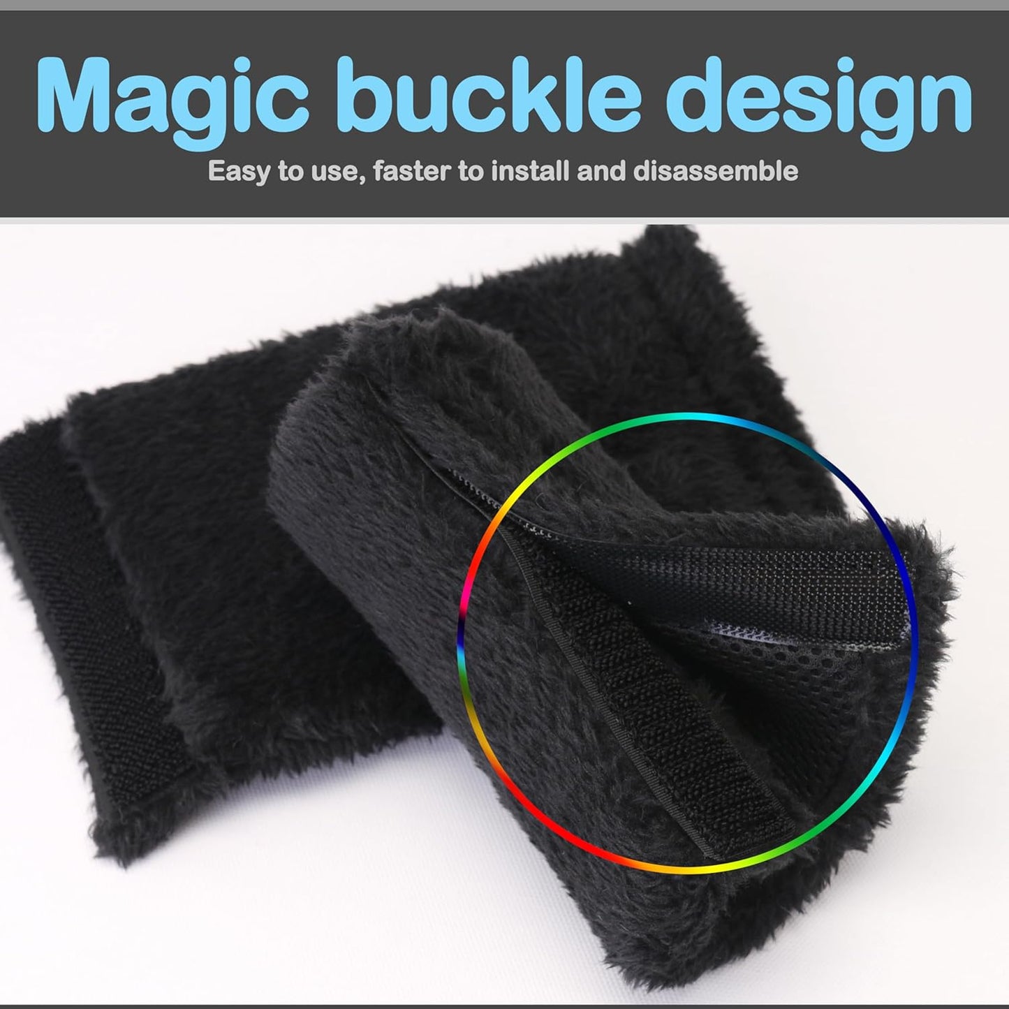 Walker Handle Pads Walker Handle Cushions Walker Padded Hand Grip Covers Mobility Aid (WH2512B)