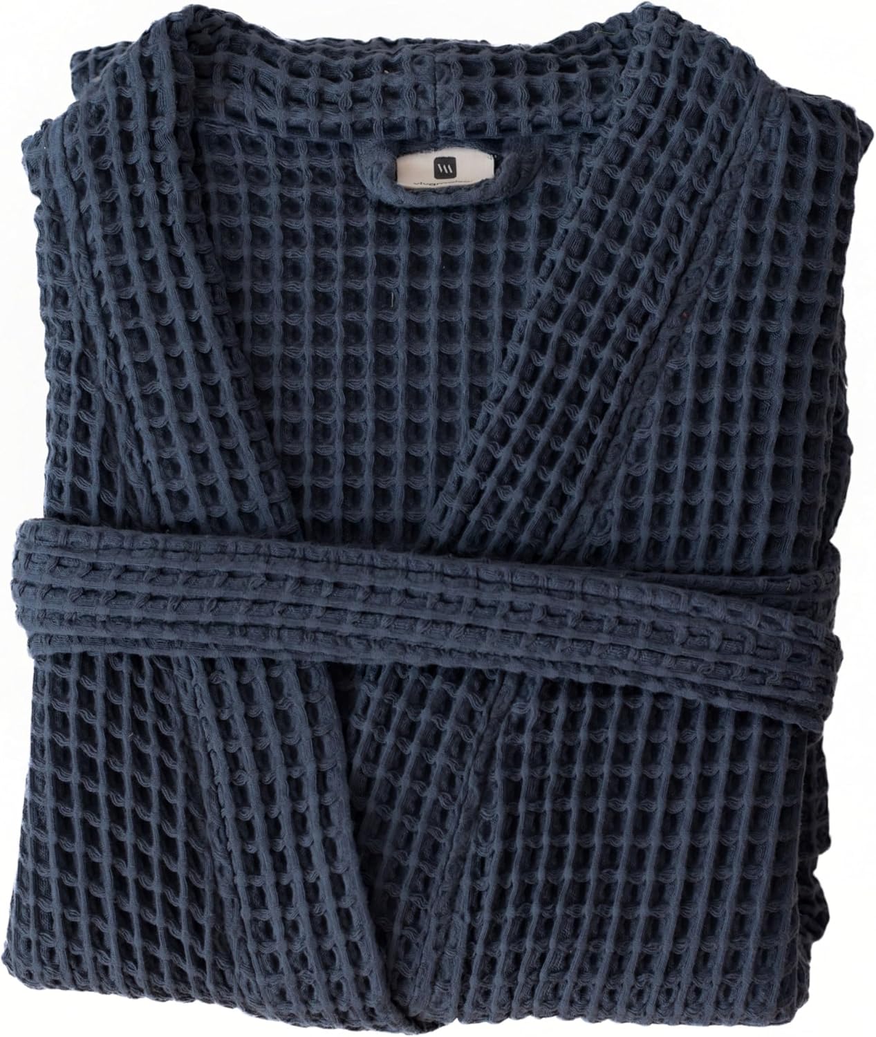 Womens Kimono Waffle Robe - Lightweight 100% Turkish Cotton Housecoat for All-Day Lounging - Bathrobe for Shower