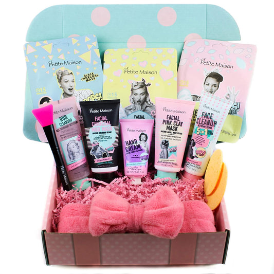 Skincare for Teens - Gift Set for Women - Spa Baskets - Birthday Gift Basket - Skincare Set - Spa Gift Set - Make Up Gift Basket - Spa Kit - Spa Box - Mother's Day Gift Basket