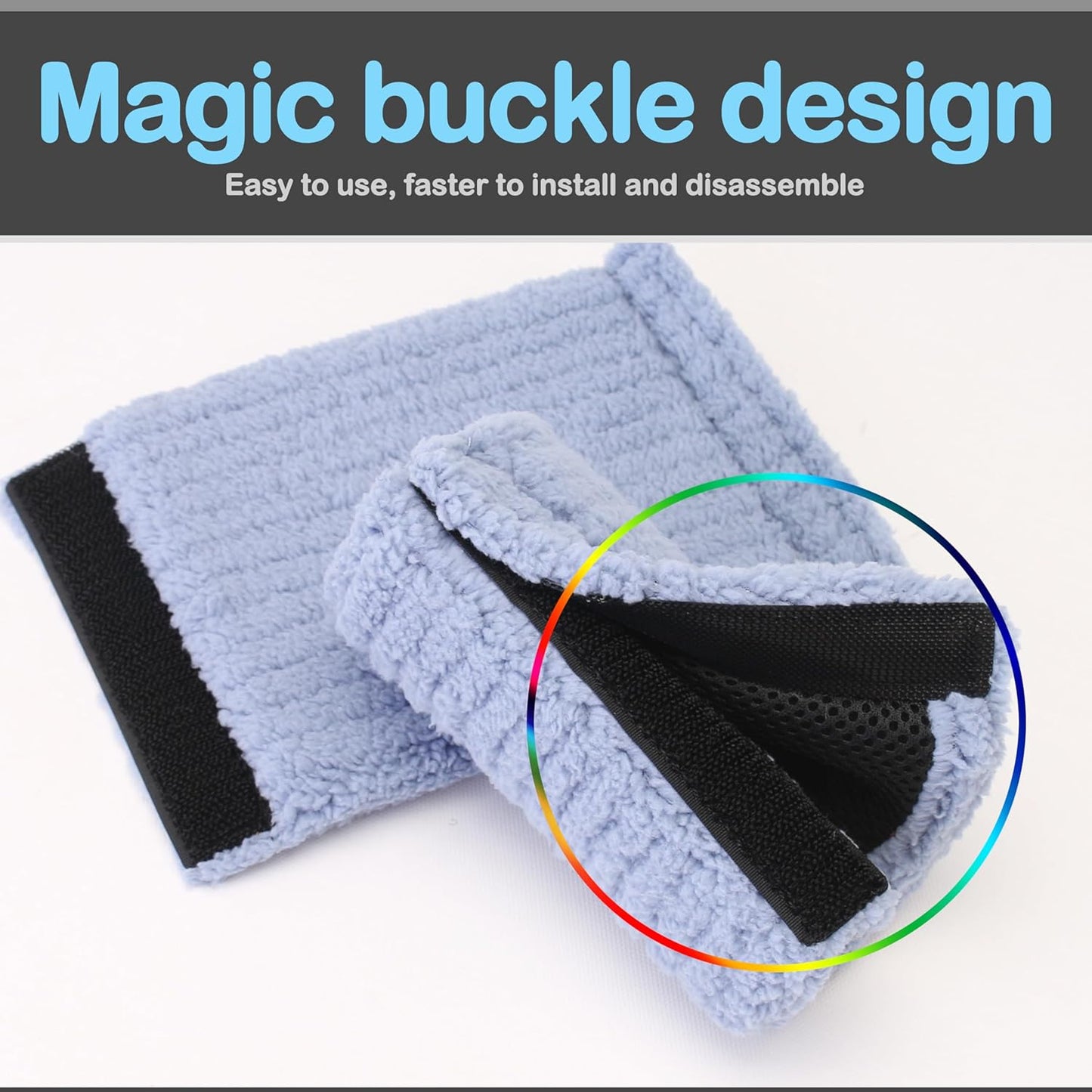 Walker Handle Pads Walker Handle Cushions Walker Padded Hand Grip Covers Mobility Aid (WH2511B)