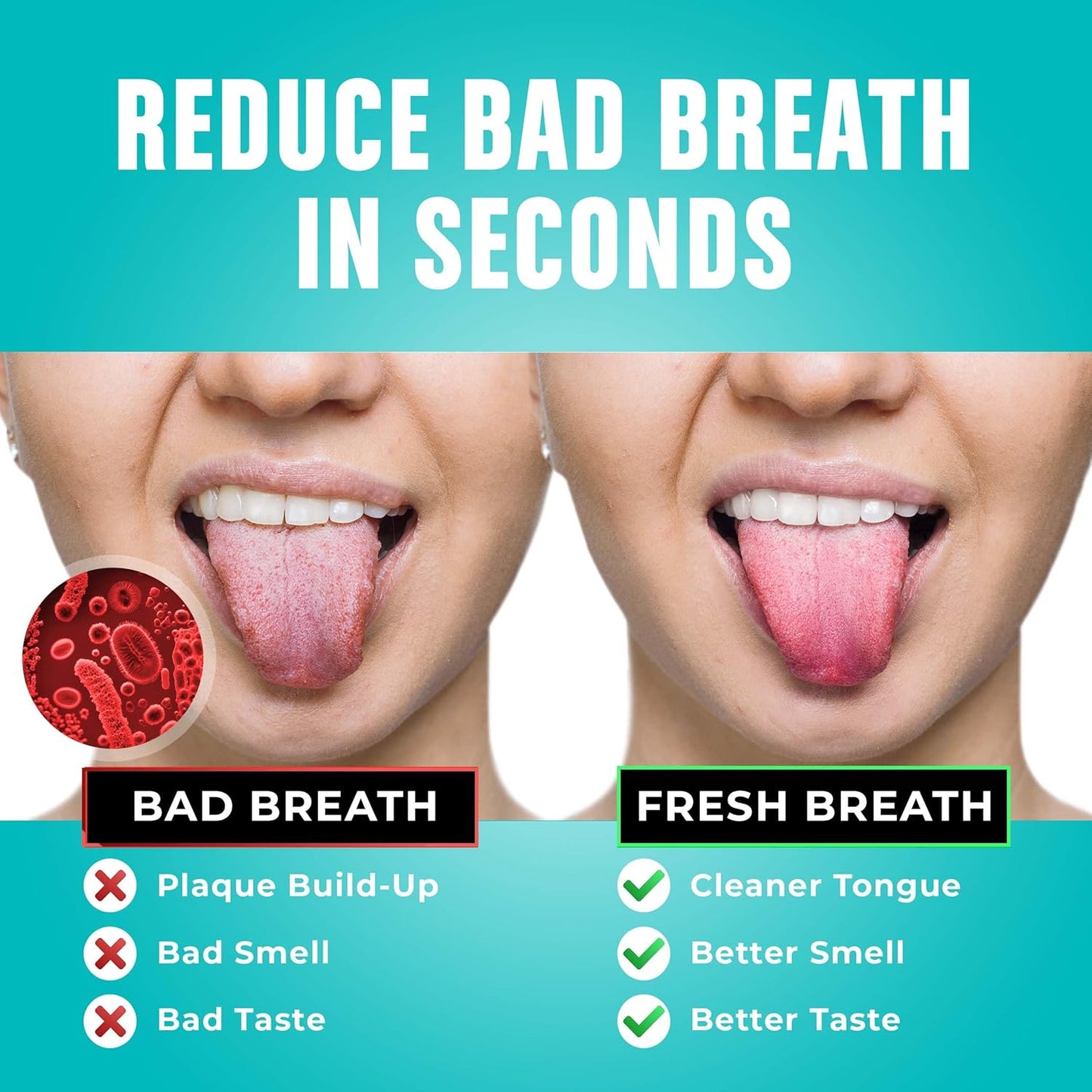 Mouthology Tongue Scraper (2 Pack), Reduce Bad Breath (Travel Cases Included), Stainless Steel Tongue Cleaners, Metal Tongue Scraper, Tongue Scraper for Adults - Fresher Breath in Seconds