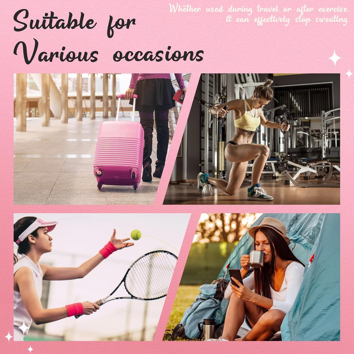 Pink Fresh Body Wipes 150 pieces of deodorant Wipes And Travel Deodorant Individually Wrap Hypoallergenic Mini Deodorant And Travel To Clean Skin For Female Male Teenagers