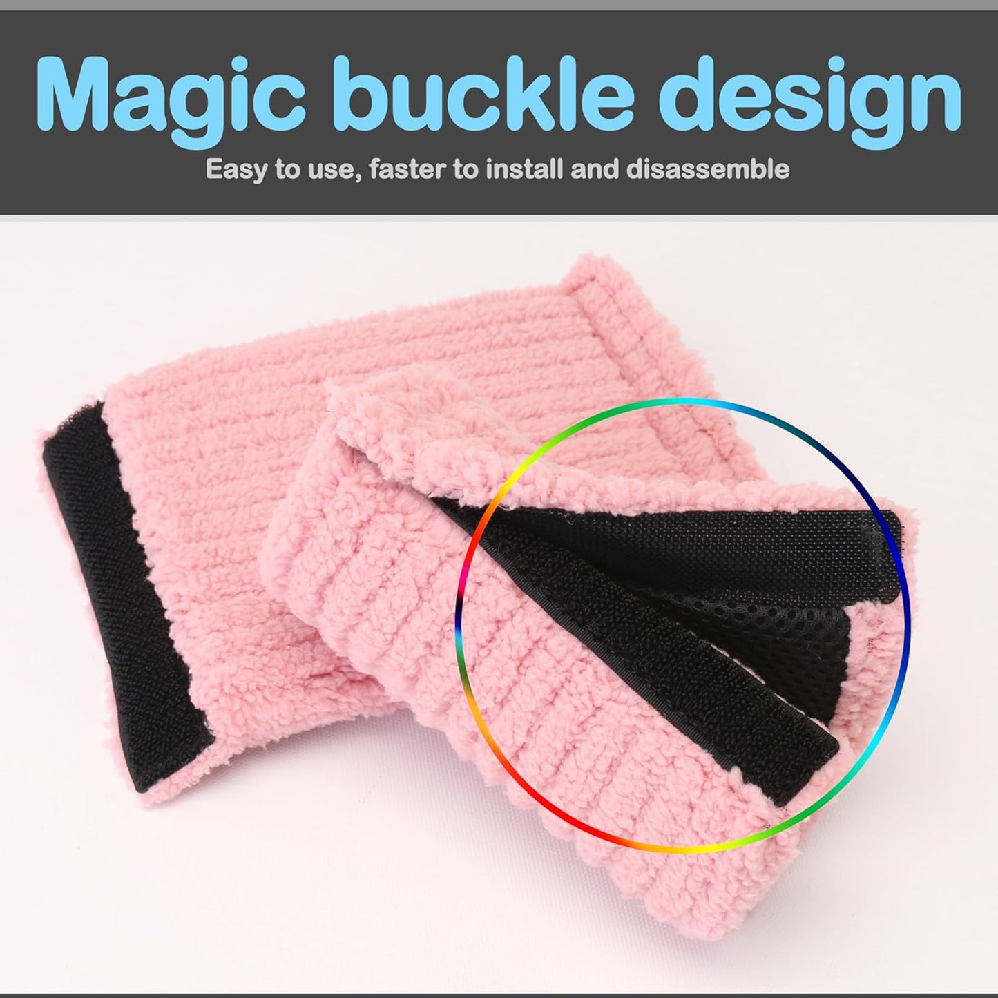 Walker Handle Pads Walker Handle Cushions Walker Padded Hand Grip Covers Mobility Aid (WH2506B)