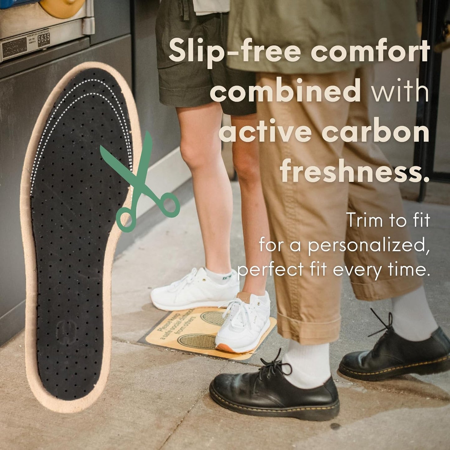 HANDARTE Leather Sockless Shoe Insoles | Thin Dress Shoe Inserts for Men/Women | 100% Natural Goatskin - ChromeFree, Anti Sweat & Anti-Odor (Brown, US W9.5/M8 | EU41)