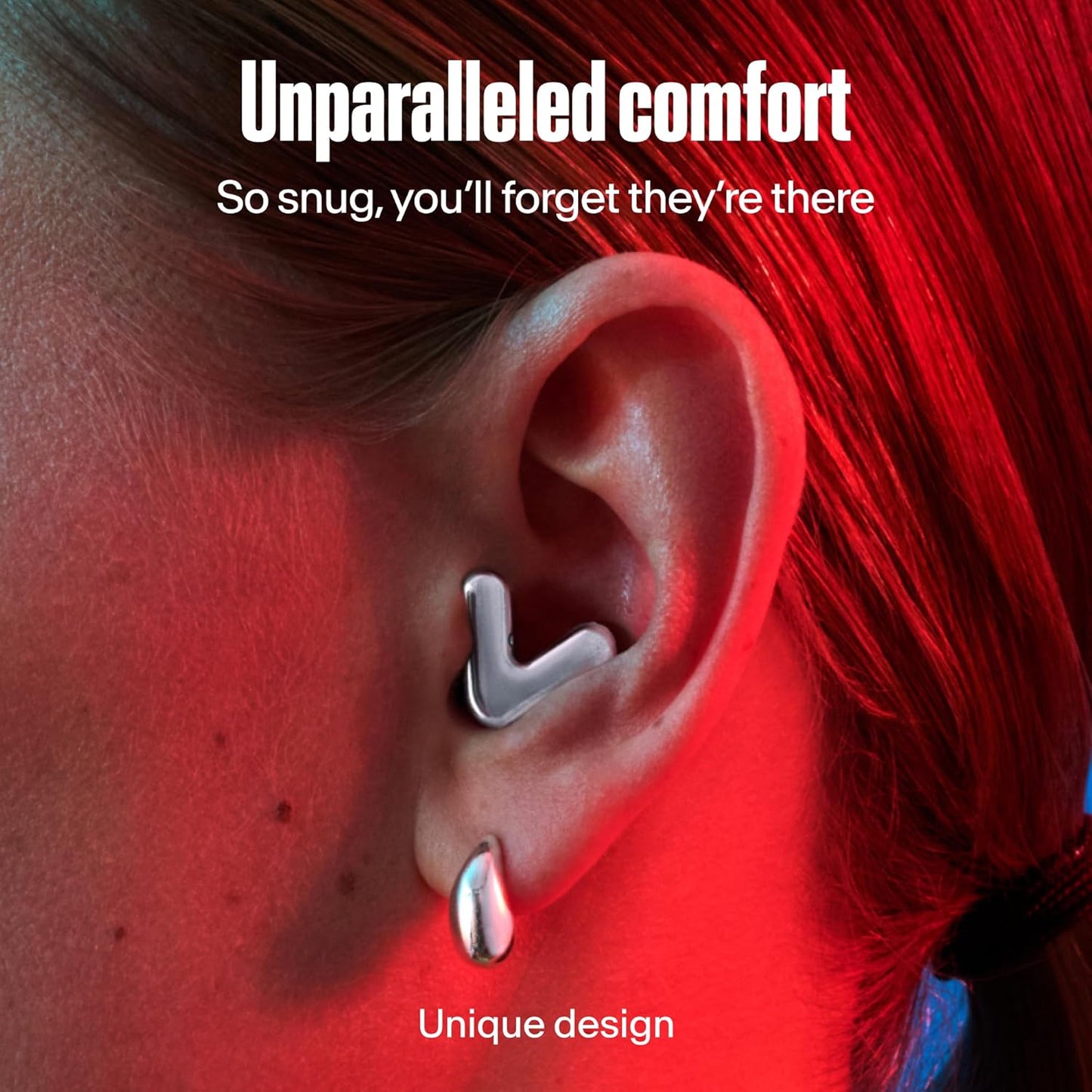 Alpine Tune Earplugs, Concert Ear Plugs for Noise Reduction, High Fidelity Music Quality, 19dB Hearing Protection with Crystal Clear Sound, Incl. 4 Sizes, For Parties, Raves, Festivals & Clubs, Silver