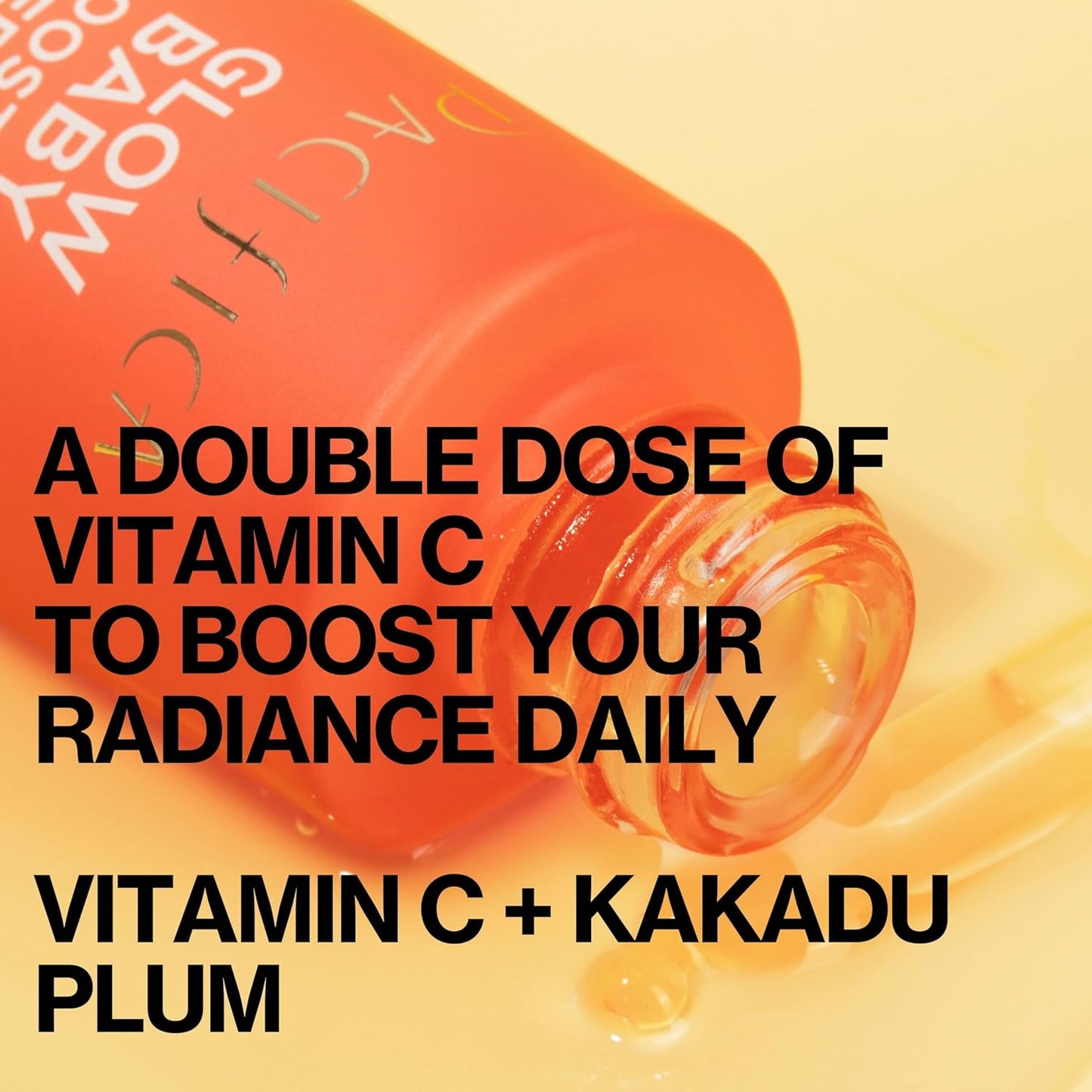 Pacifica Vitamin C Face Serum - Glow Baby Booster Facial Serum - Glycolic Acid Serum For Face - Dark Spot Corrector Anti Aging Brightening - Dermatologist Tested, Fragrance Free, Clean Skin Care Vegan