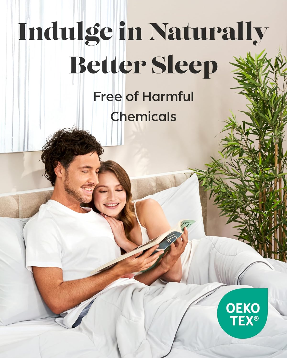 Lavish Comforts® Cooling Pillowcase Set – Cold Touch SleepCool™ Fabric with Silver-Infused Ions, Ultra-Smooth, Breathable, Hypoallergenic, Skin-Friendly, Hair-Safe – King White Pillow Cases (Set of 2)