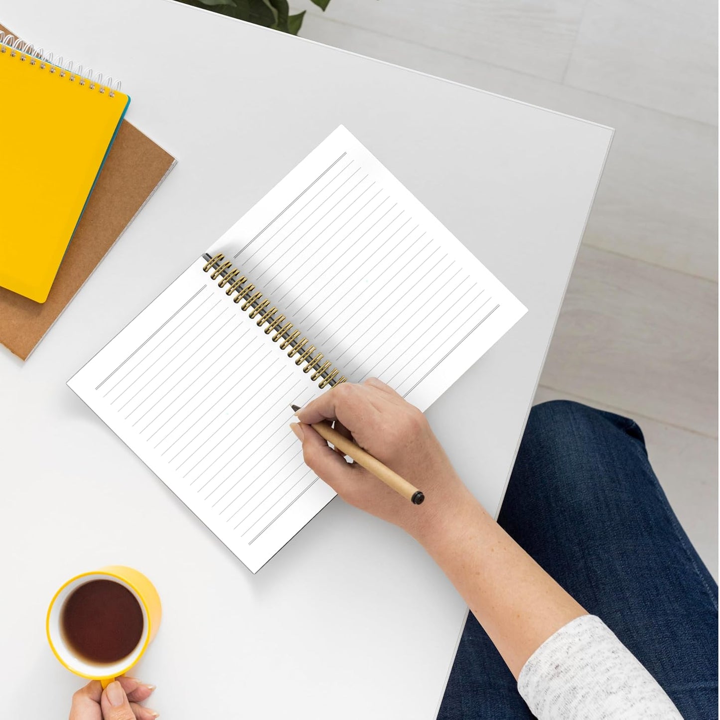 Inspirational Notebook, Positive Affirmations Journal, Daily Affirmations for Women, Inspirational Gifts for Women Girls, Notebooks for Work Note Taking, Spiral Notebook 5.5x8.3 with 164 Pages