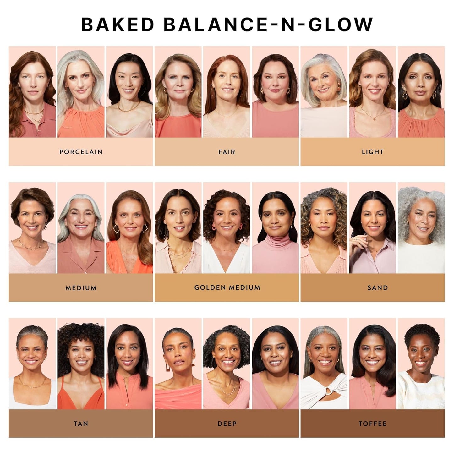 LAURA GELLER NEW YORK Baked Balance-N-Glow Illuminating Foundation - Deep - Buildable Sheer to Light Coverage - Satin Finish