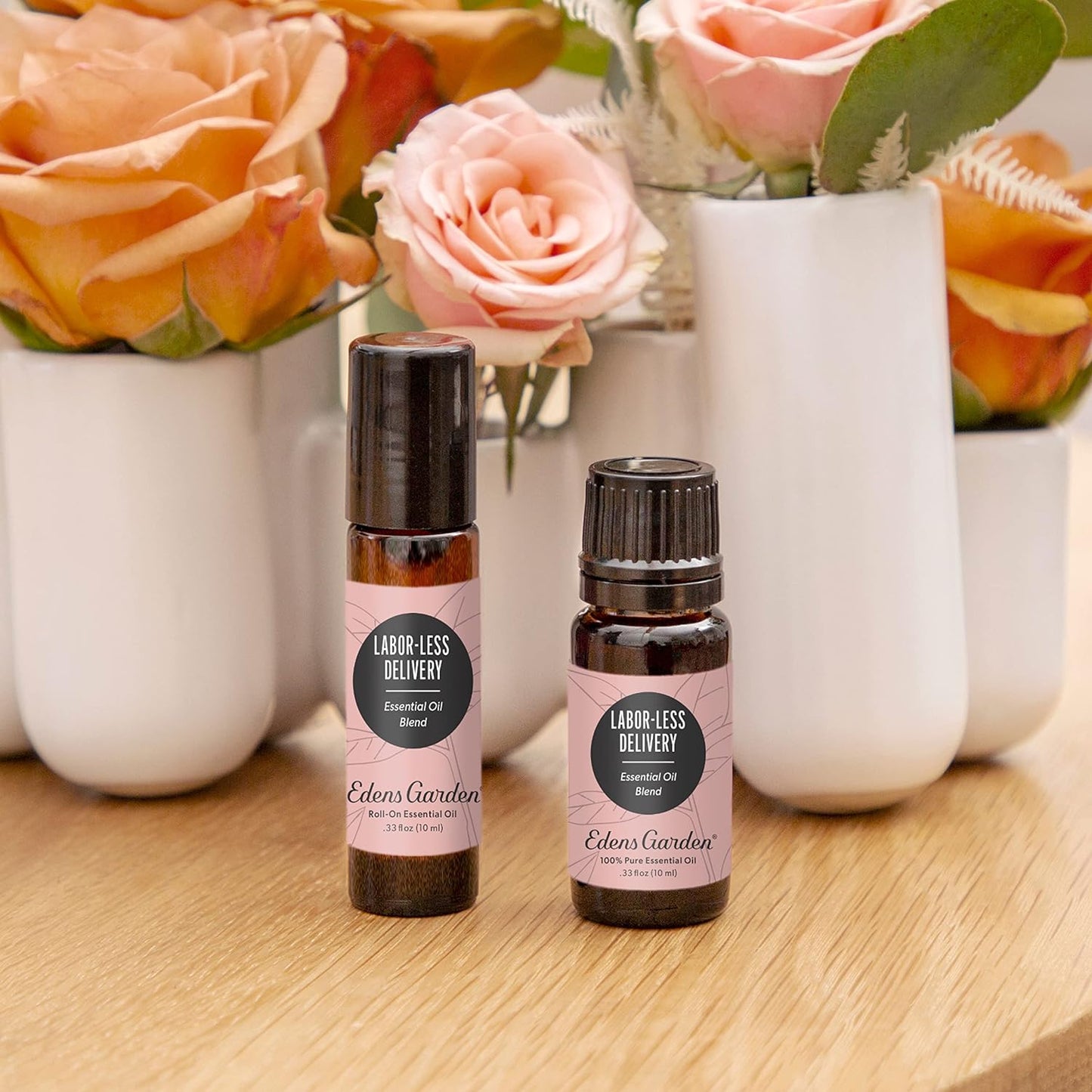 Edens Garden Labor-Less Delivery Essential Oil Roll-On Blend- 100% Pure Premium Grade, Natural, Therapeutic, Aromatherapy, Kid & Skin Safe, The Best for Relaxation Pre-Diluted 10 ml (.33 fl oz)