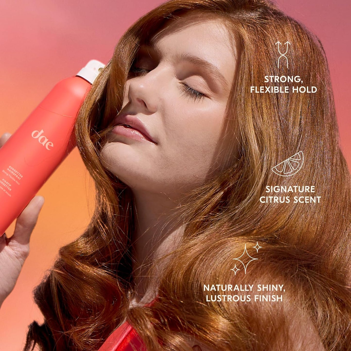 DAE Sunsetter Strong Hold Flexible Hairspray Citrus Scent (7 Oz.)