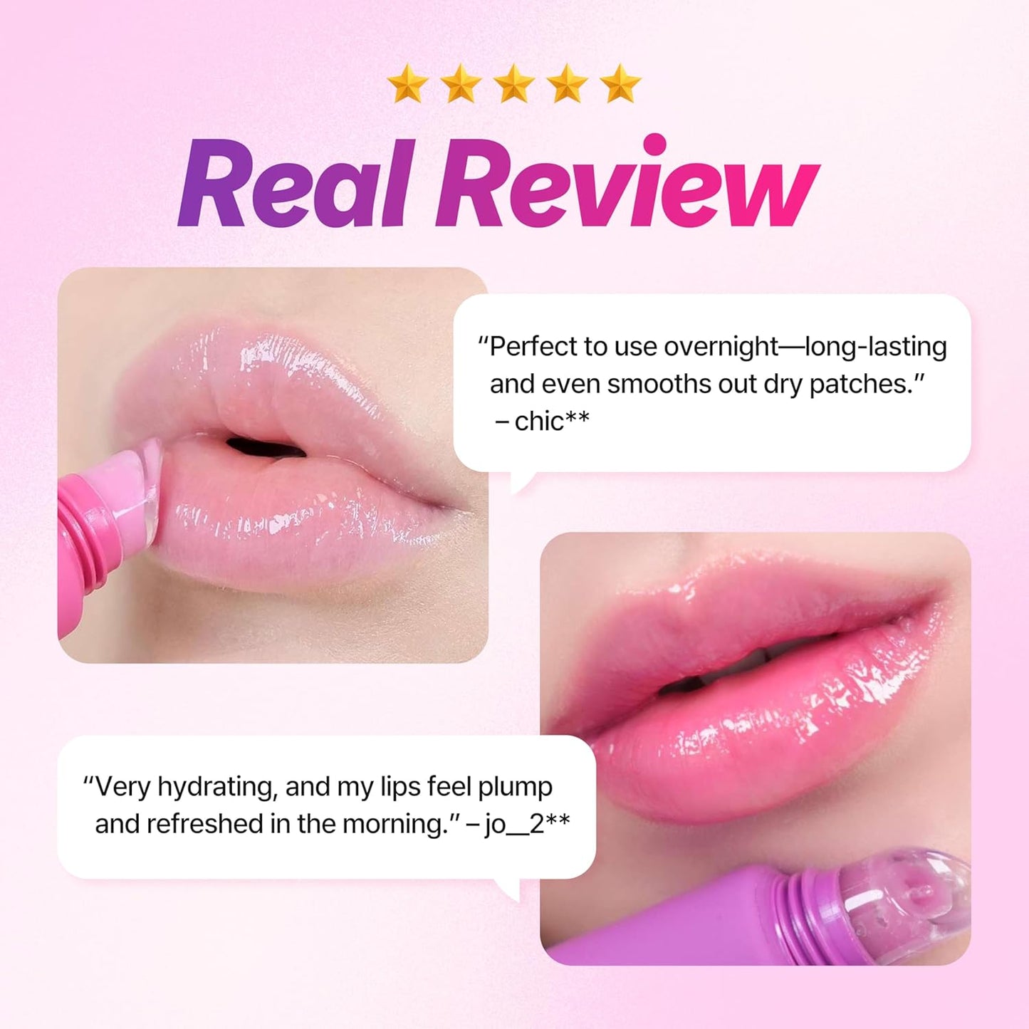 Touch in Sol Pretty Filter Overnight Lip Mask – Hydrating Lip Sleeping Mask for Dry Lips, Korean Lip Care Treatment for Moisture, Plumping Effect for Fuller, Smooth Lips #Fig & Vanilla (0.3 fl.oz/9ml)