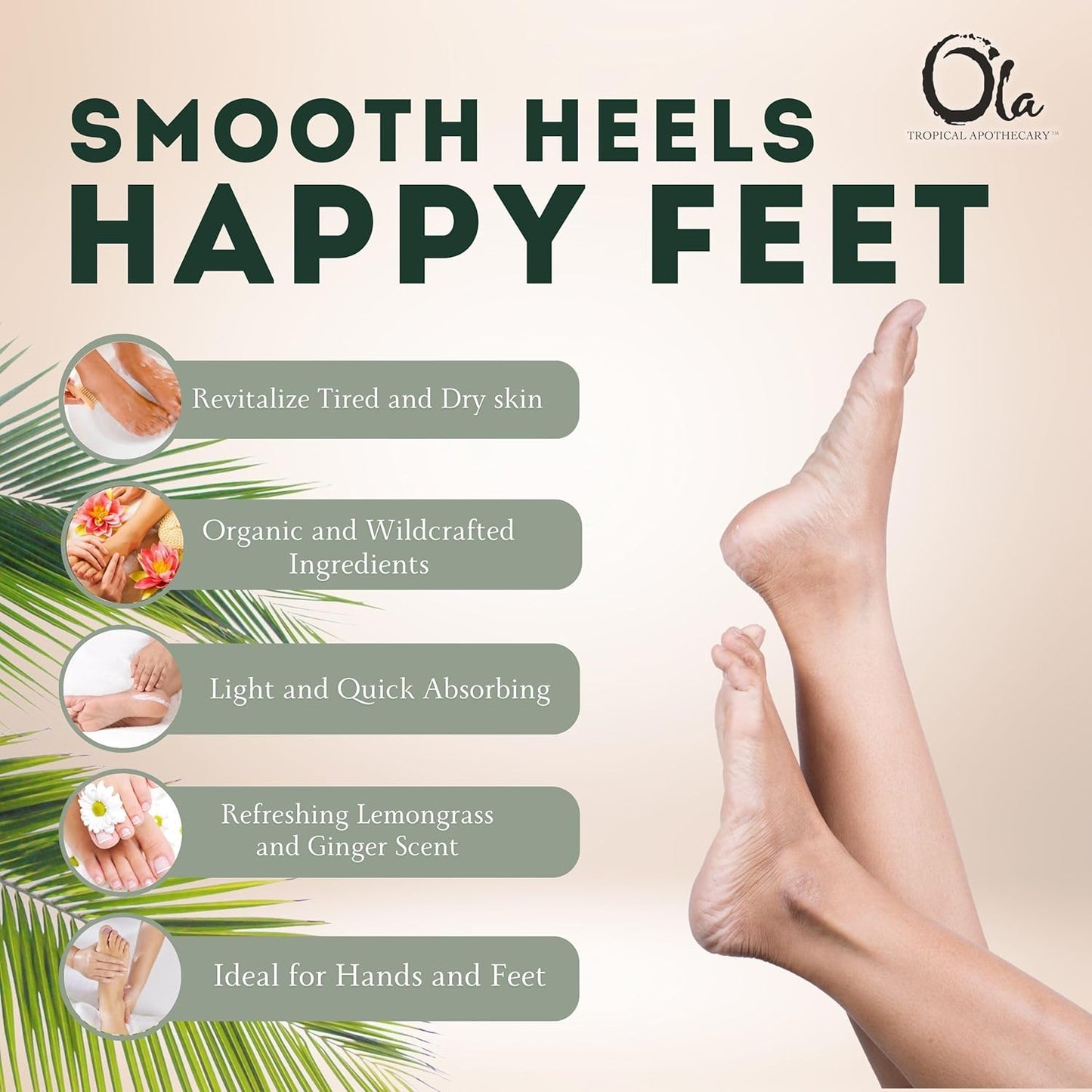Ola Lava Feet Hawaiian Foot Balm - 1oz