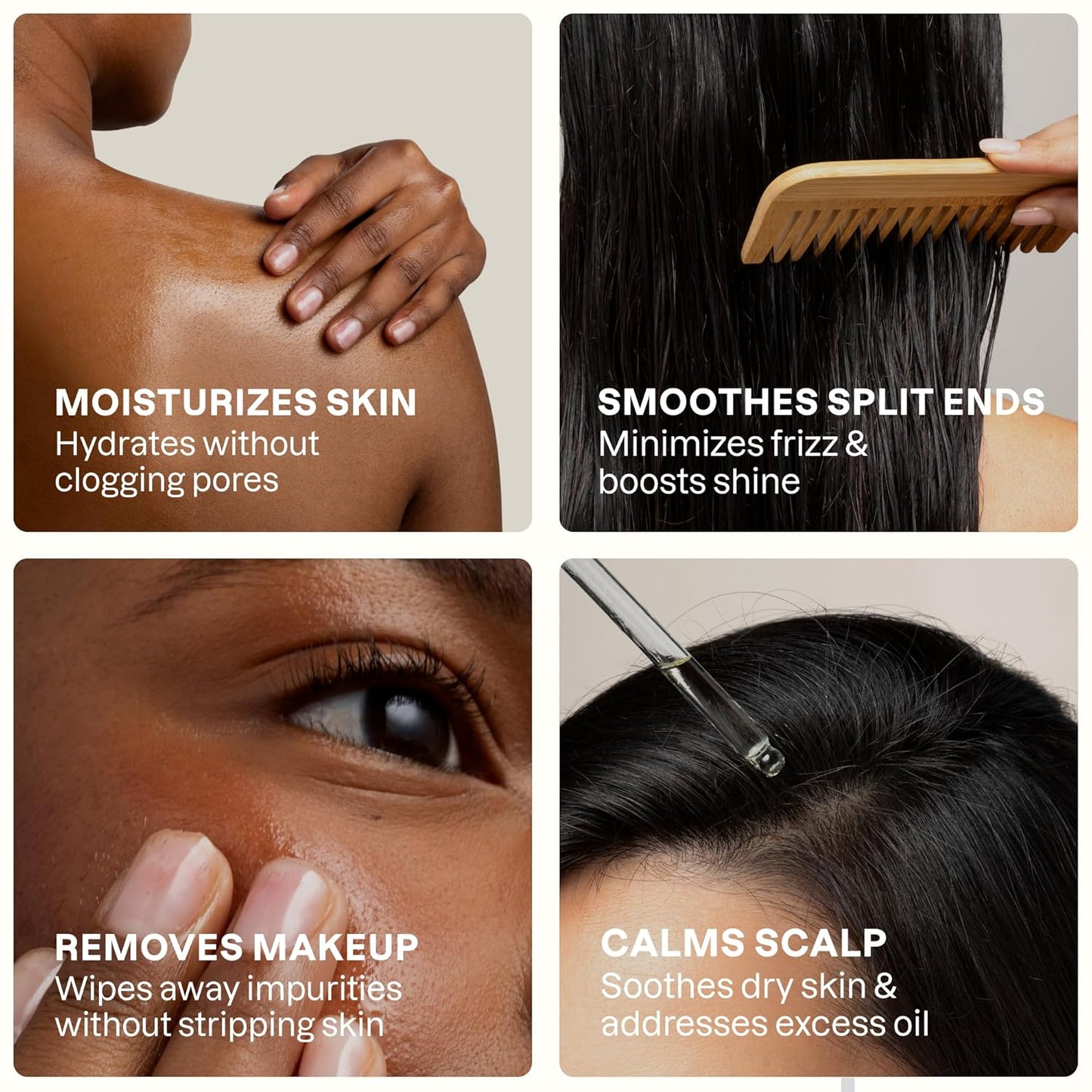 Cliganic Organic Jojoba Oil 16 oz, 100% Pure | Bulk, Natural Cold Pressed Unrefined Hexane Free for Hair & Face | Base Carrier Oil