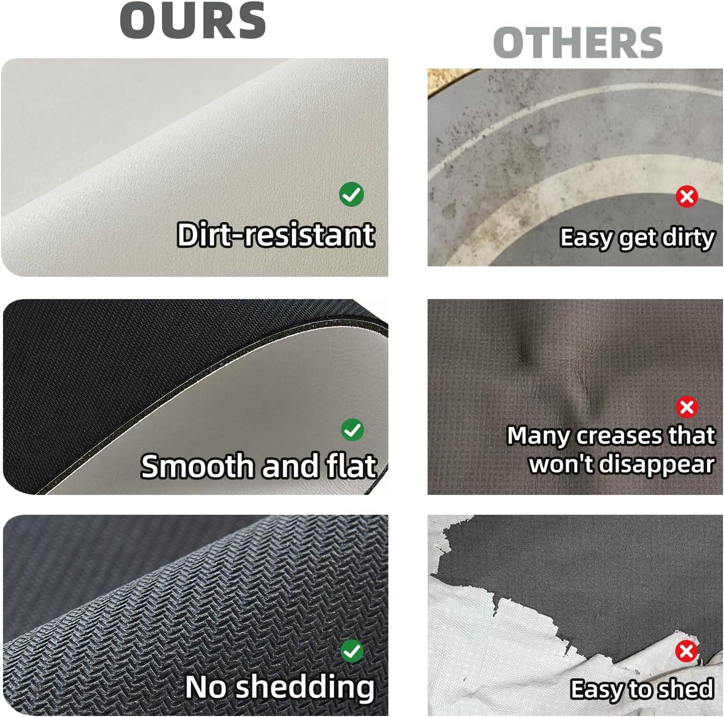 White Bath Mat, Bathroom Rugs Non Slip Washable Thin Absorbent Quick Dry Bath Mat Fits Under Door Bathroom Floor Mat Perfect for Bath, Shower, or Sink 16"x24" White