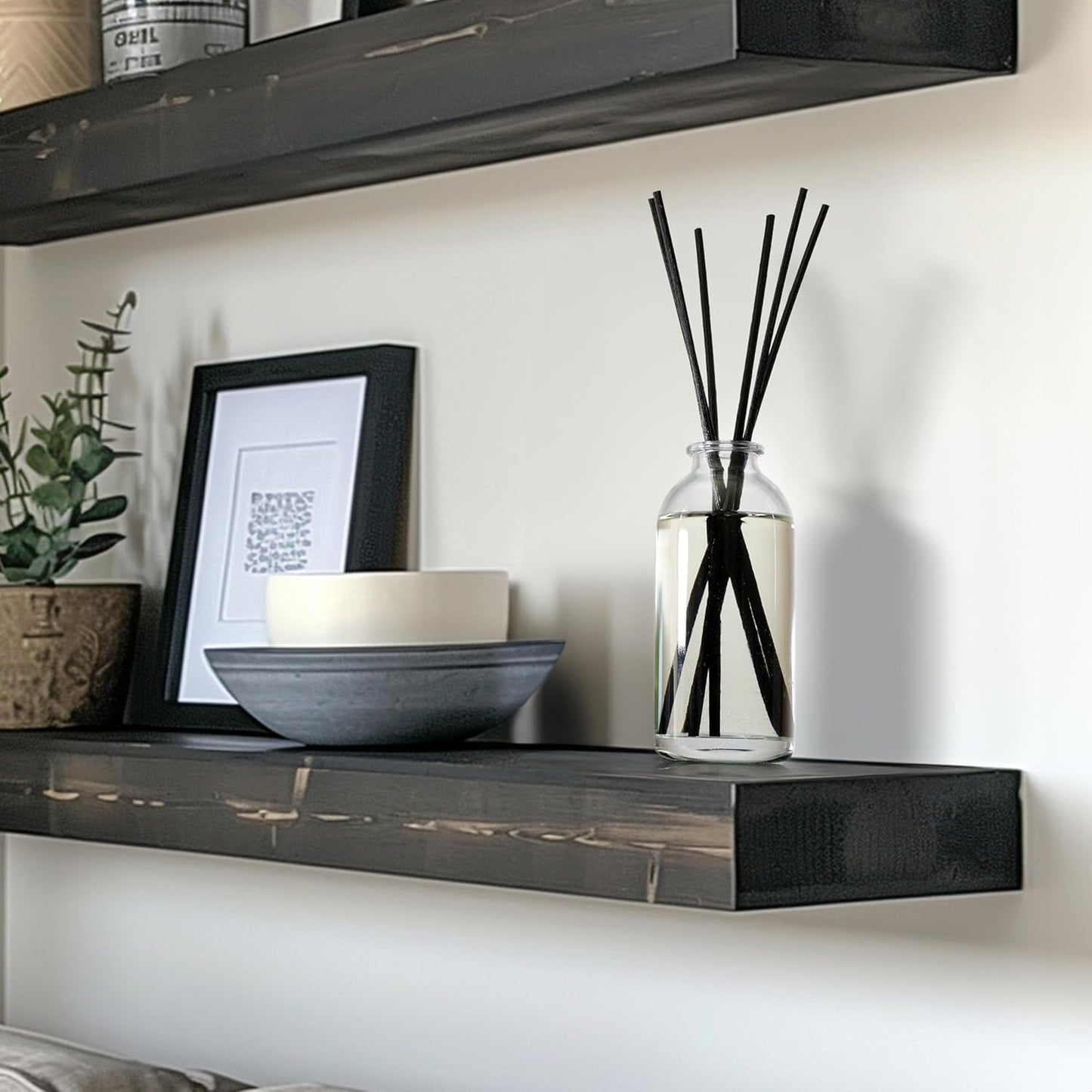 Urban Naturals Crisp White Linen Scented Oil Reed Diffuser Refill | Free Set of Reed Sticks! A Fresh, Clean Cotton Scent, 4 oz (2 Pack)