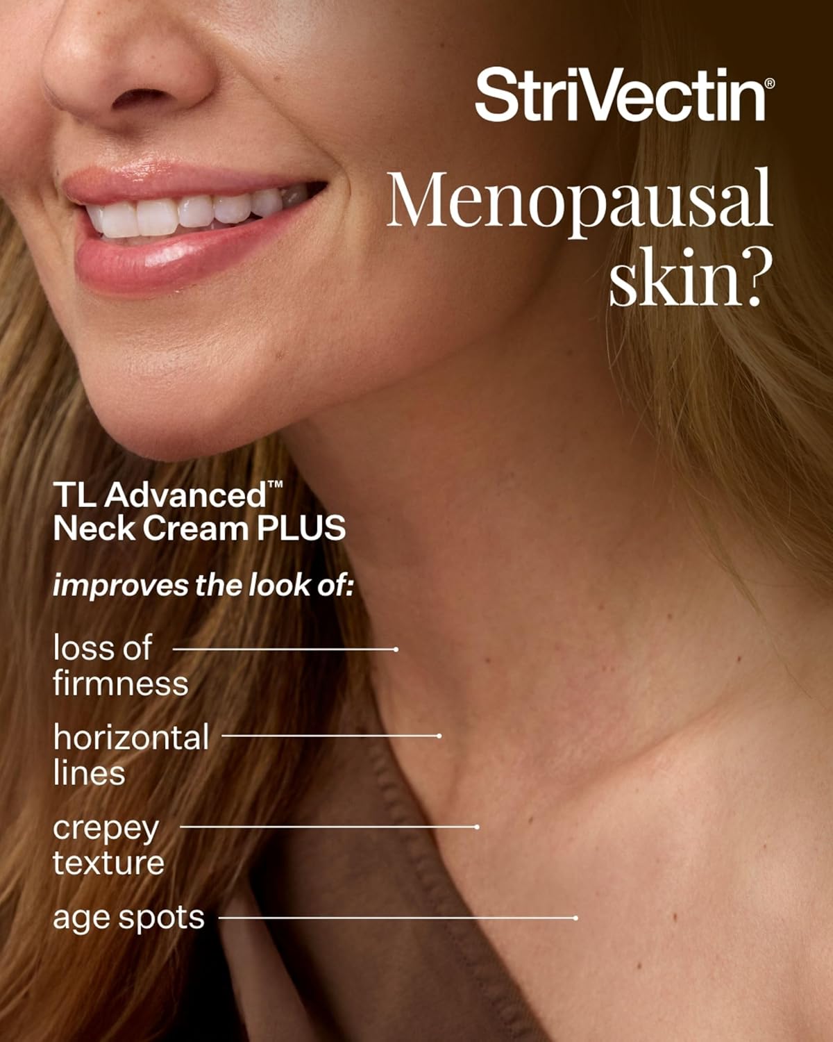 StriVectin TL Advanced Tightening Neck Cream PLUS - 1.0 oz - Tighten and Lift Neck Cream, Visibly Reduces Sagging and Crepey Skin, Improves Décolleté Lines and Wrinkles for Smooth, Youthful Skin