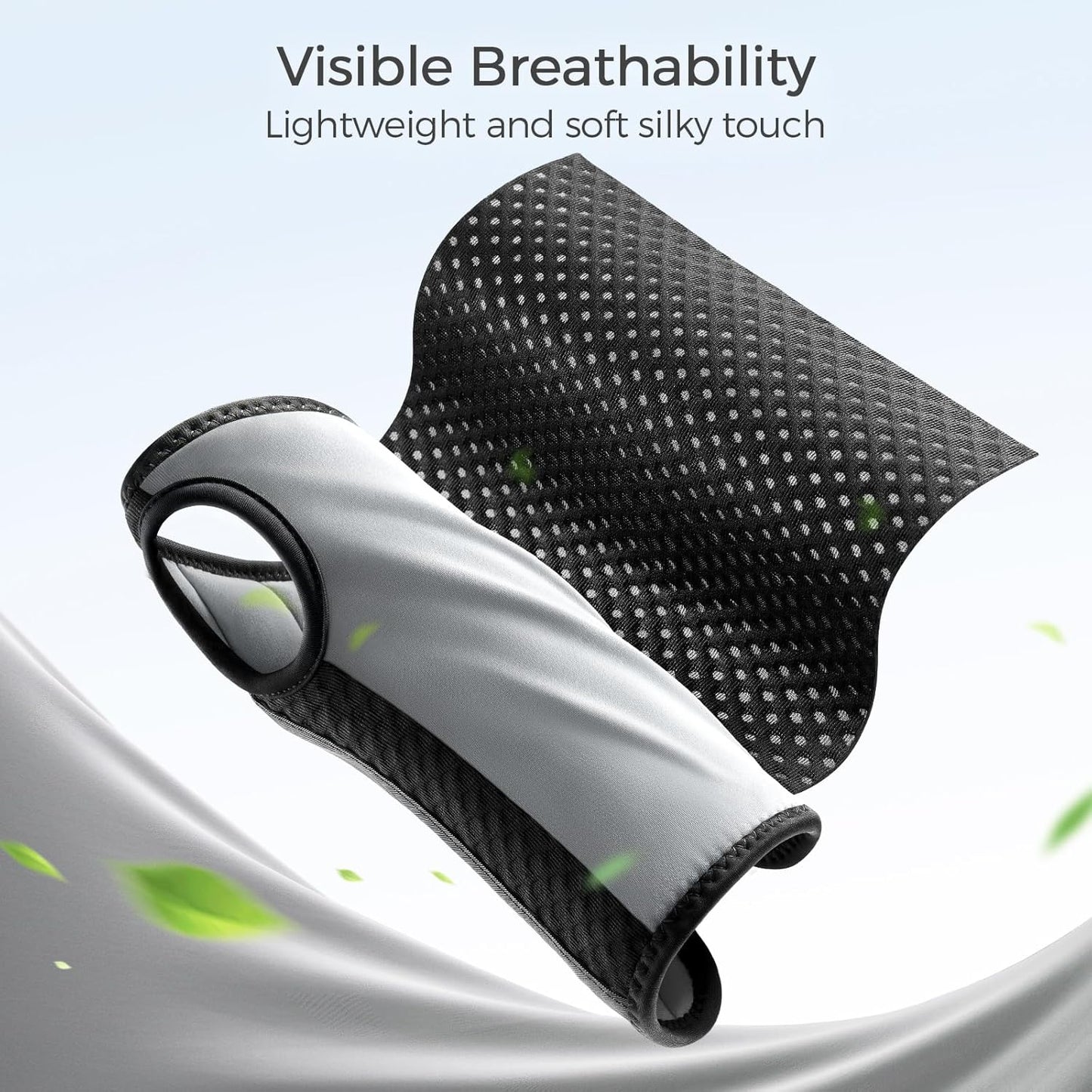 FREETOO Carpal Tunnel Wrist Brace Night Support Fit Right Hand for Work, Pain Relief Wrist Splint for Tendonitis, Arthritis, Wrist Stabilizer Brace Fit Women Men for Sleeping (Right, L/XL, Black/Pink)