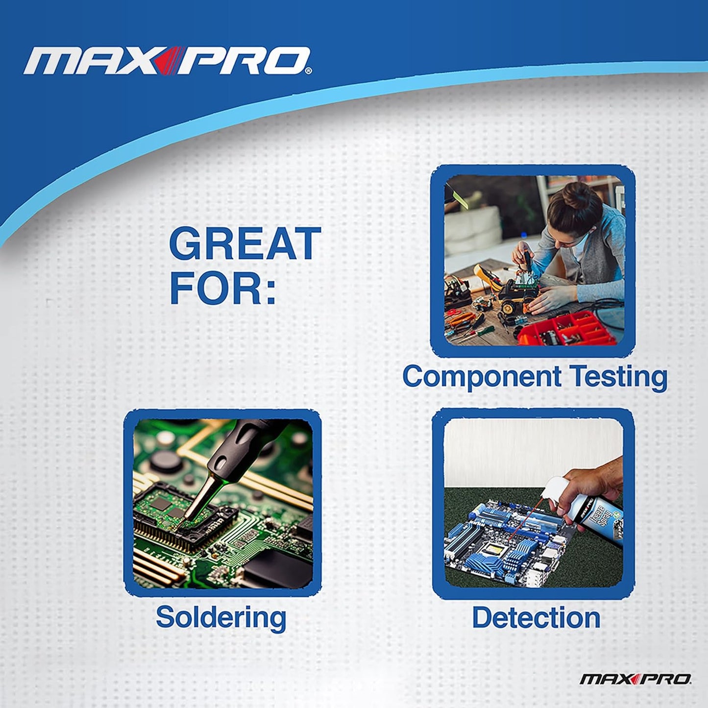 MAX Professional 7777 Blow Off Freeze Spray Electronic Component Cooler, FR-777-777 (10 oz)