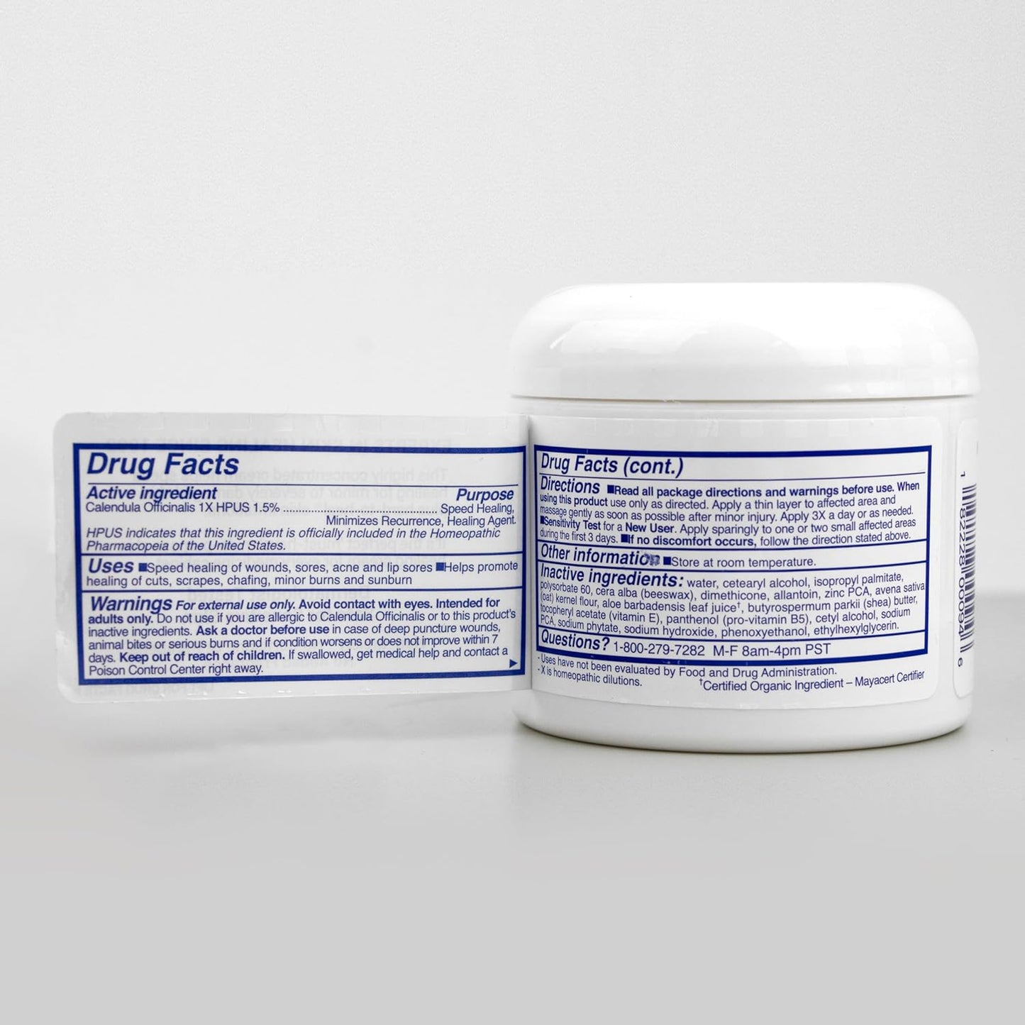 TriDerma Intense Fast Healing Cream, Decreases Healing Time for Minor Irritations, Rashes, Scrapes, Cuts 4 Ounces