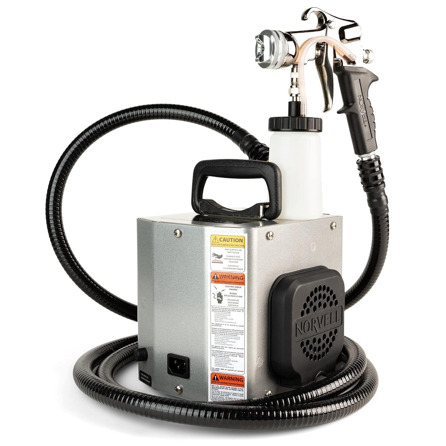 Norvell Mobile Z3000 Professional HVLP Spray Tan Machine with 10-Foot Hose & Z-Gun – Powerful and Built To Last, Premium Lightweight Self Tan Applicator for Flawless, Even, Natural Looking Results