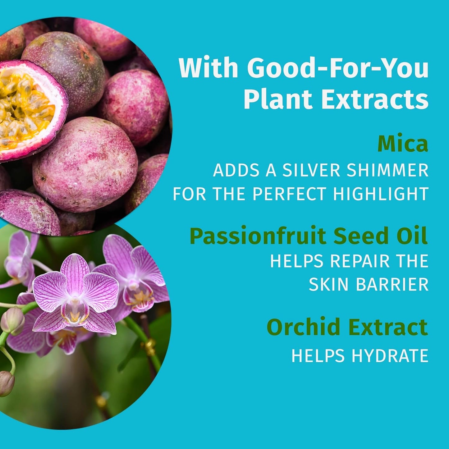 Hempz Star Dust Body Oil, Highlighting Moisturizer, Silver Shimmer Gel, Unicorn Sparkle, 6.76 oz.