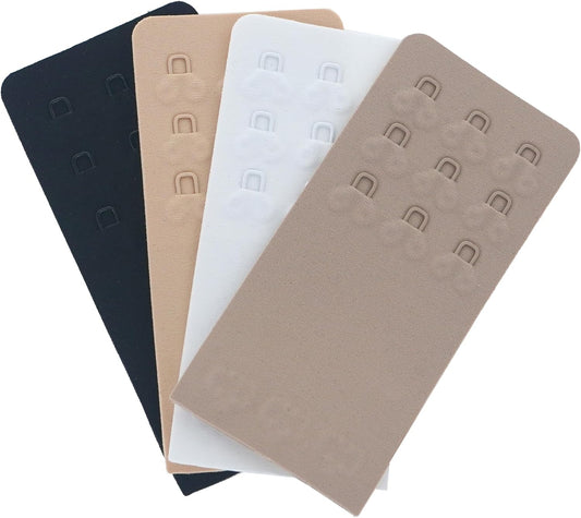 SAMGU Women's Soft Bra Extender 2 Hook / 3 Hooks / 4 Hooks Seamless Comfortable Bra Strap Extender Extension