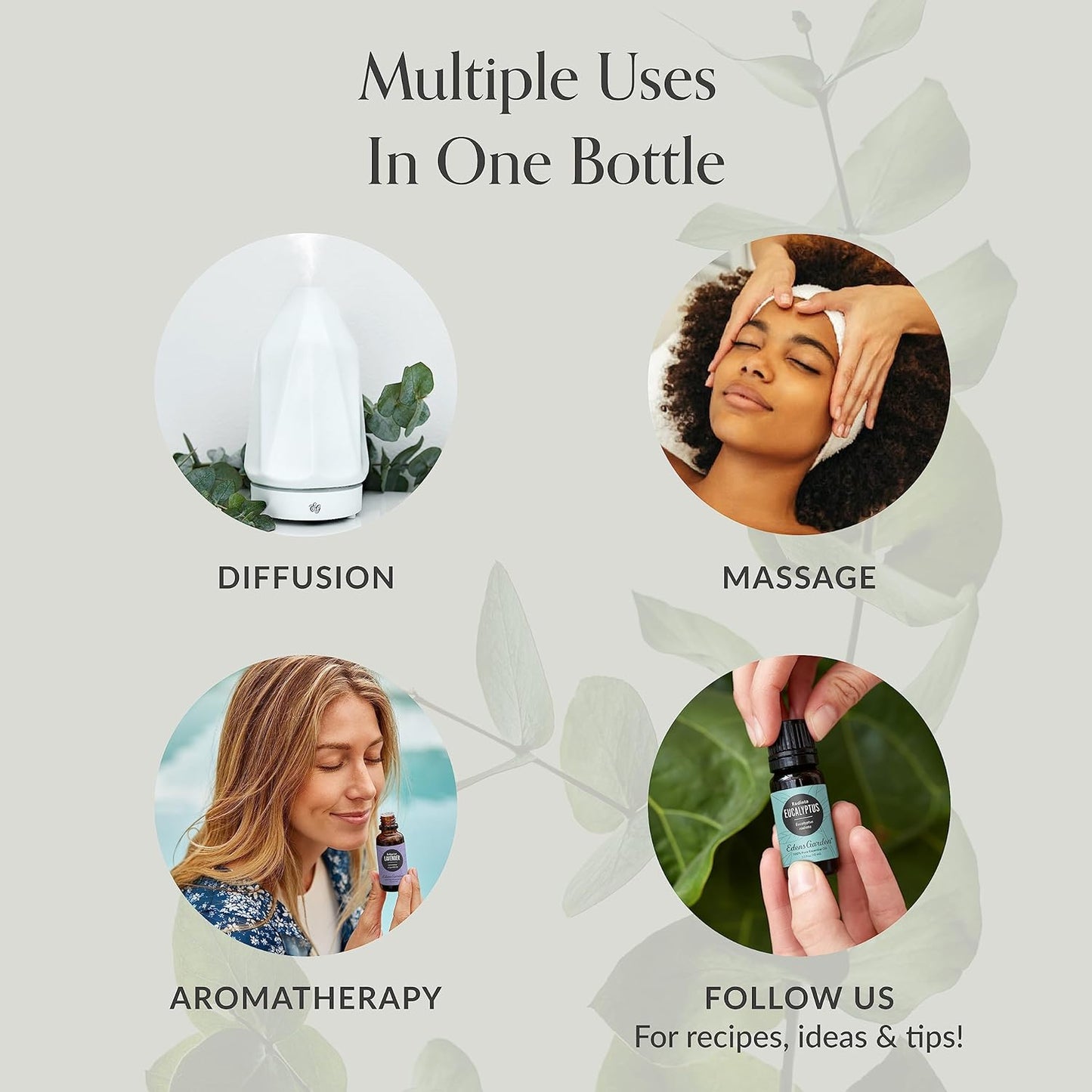 Edens Garden Jasmine- Sambac Absolute Essential Oil Roll-On- 100% Pure Premium Grade, Natural, Therapeutic, Aromatherapy, Kid & Skin Safe, The Best for Body, Health Pre-Diluted 10 ml (.33 fl oz)