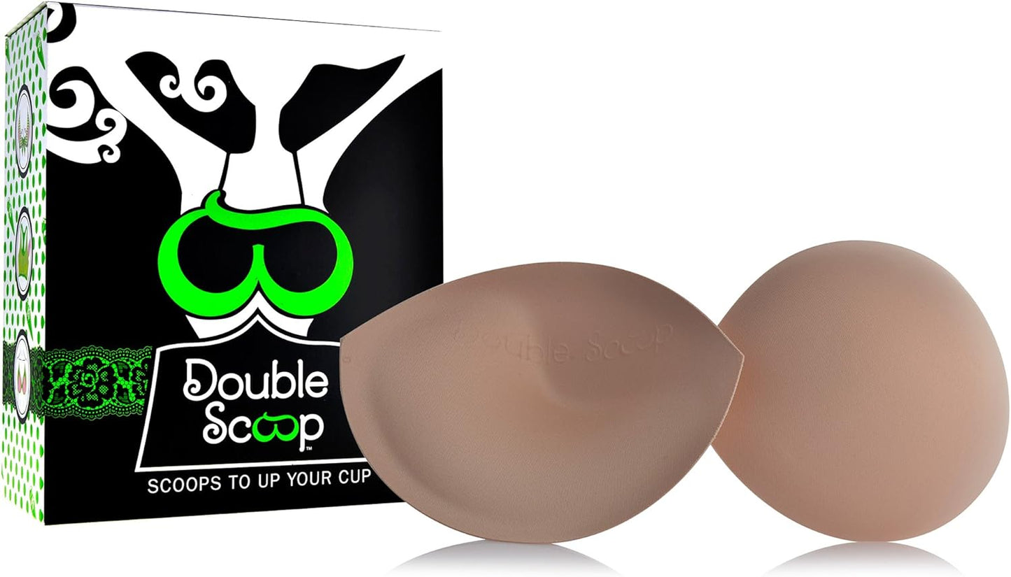 Divine Women's Plus Size Lift & Support Bra Inserts Sweet Peaches