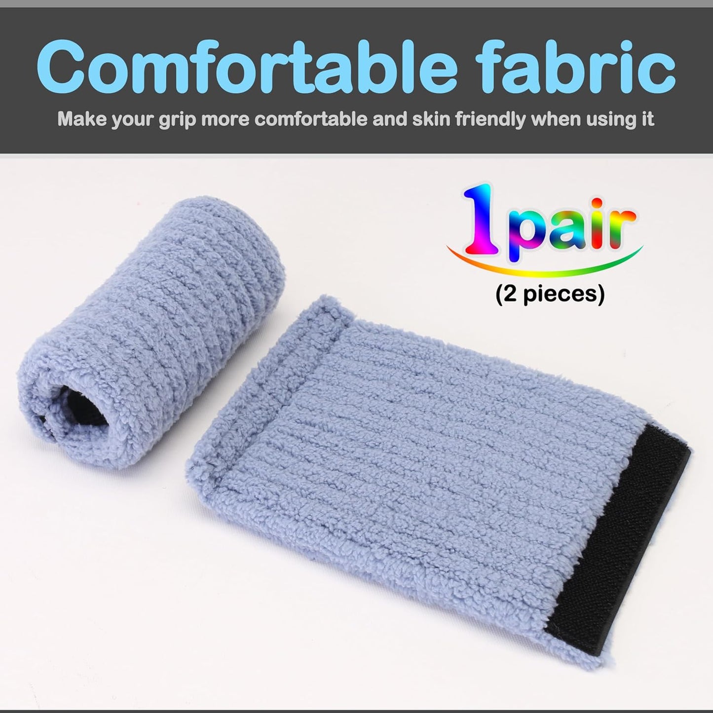 Walker Handle Pads Walker Handle Cushions Walker Padded Hand Grip Covers Mobility Aid (WH2511B)