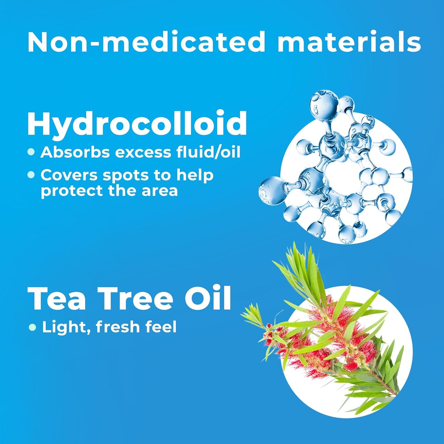 Pimple Patches for Face (500 Patches), Hydrocolloid Acne Patches with Tea Tree Oil, Pimple Patch Pimple Stickers - Hydrocolloid Patch Acne Dots - Acne Pimple Patches For Face - Zit Patches