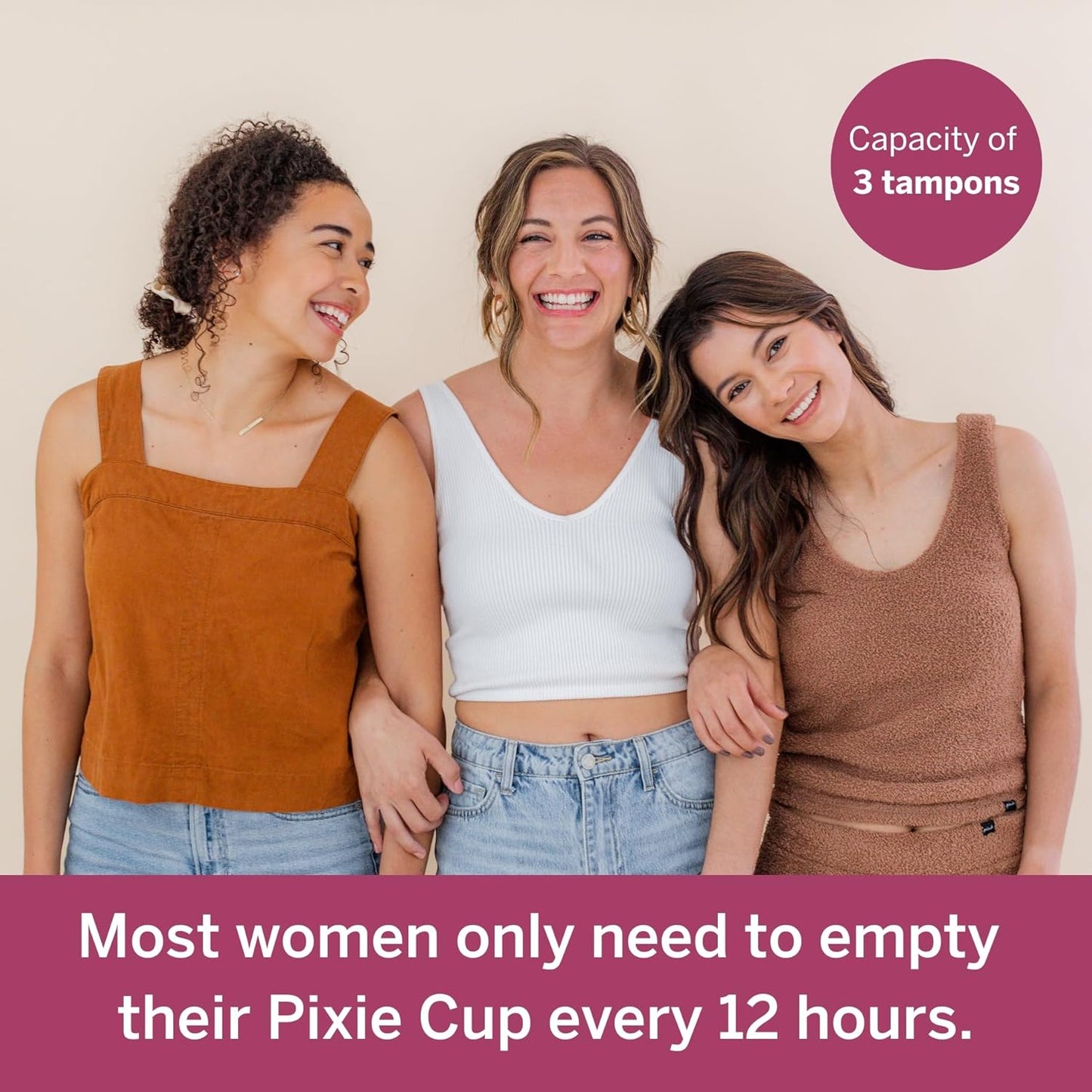Pixie Menstrual Cup - No Metals or Toxins - Ranked 1 for The Most Soft Reusable Period Cup - Wear 12 Hours - 100% Medical-Grade Silicone - Tampon Alternative - Buy One We Give One - Extra Small