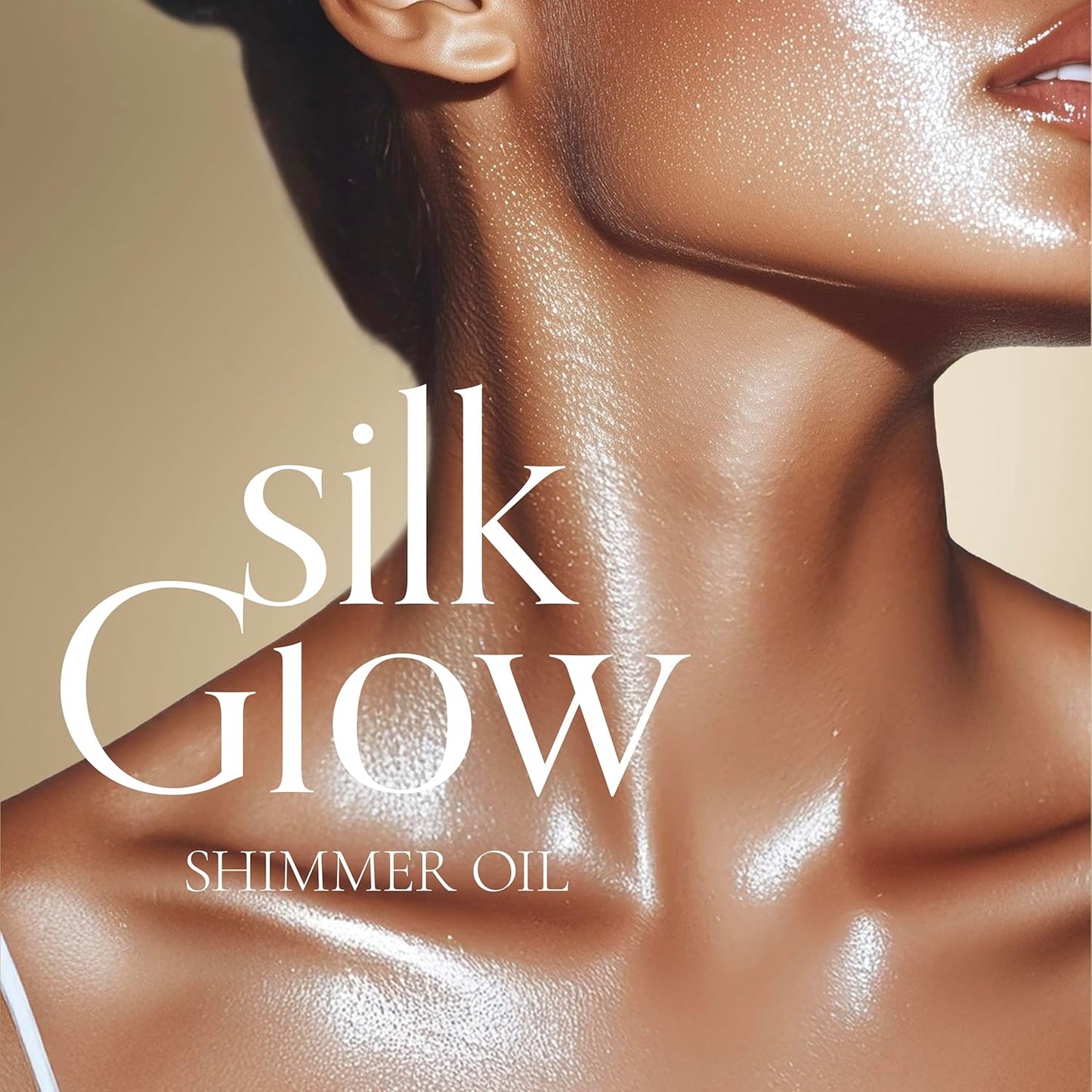 Absolute New York - Silk Glow Shimmer Mist Glow, Radiant, Shimmer Body & Face & Hair, Shea Butter, Coconut Oil, Vitamin E (SBGS15 Majestic Gold Gel, 3.4 fl oz)