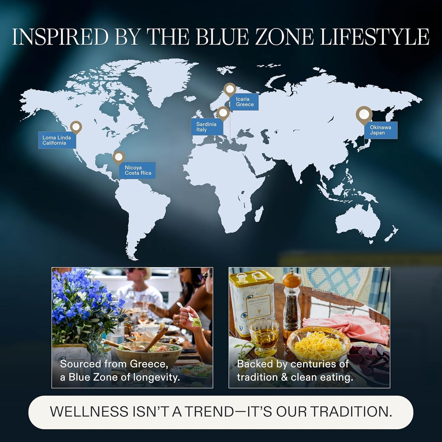 Fancy Peasant Everything Olive Oil, 1L Tin of Greek Extra Virgin Olive Oil, Polyphenol Rich EVOO with Olives from Greece