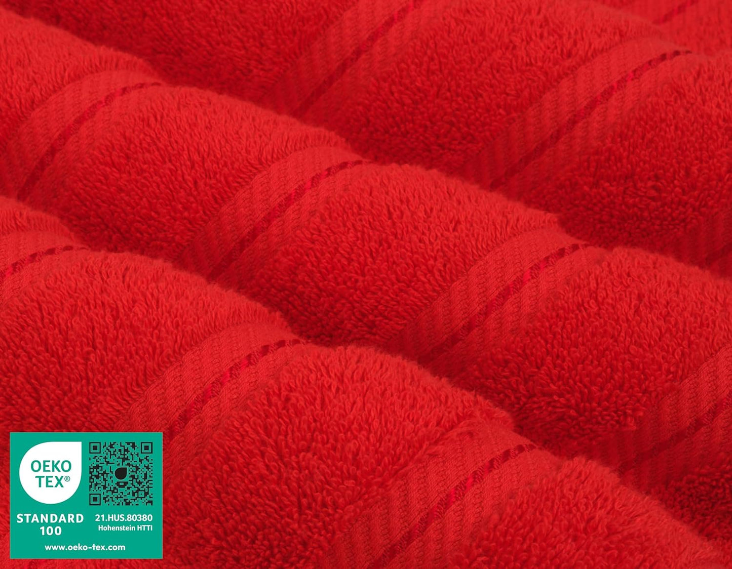 American Soft Linen 35x70 Jumbo Large Bath Towels, 600 GSM 100% Cotton Turkish Bath Sheet, Oversized Luxury Bath Towels for Bathroom Beach and Pool, Red