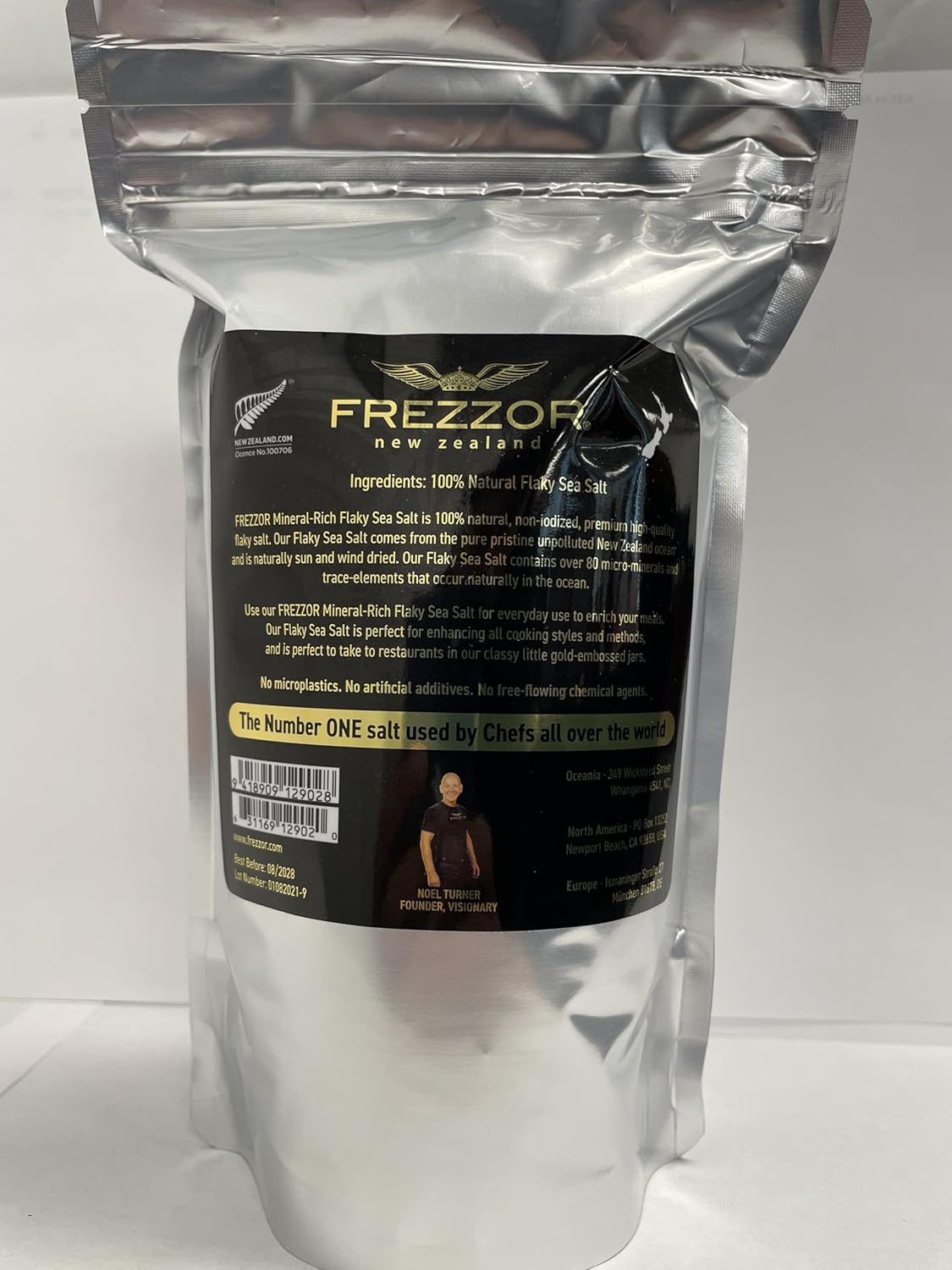 FREZZOR Omega 3 Black Green Lipped Mussel Oil, 53x Higher Potency for Superior Joint Comfort & Mobility, No Fishy Aftertaste, 1 Bottle, 60 Softgels Plus 1 Pouch of Flaky Sea Salt