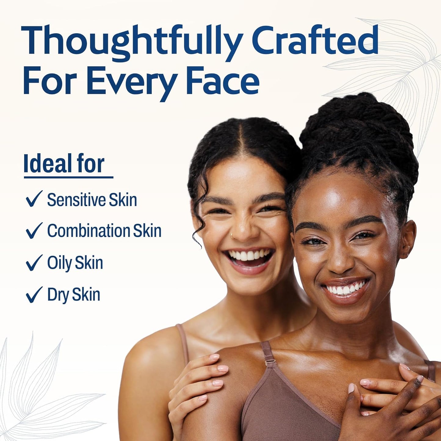 HartFelt Face Sponges for Cleansing and Gentle Exfoliating | Facial Compressed Sponges for Estheticians | Reusable Face Pads for Removing Dead Skin, Dirt & Makeup | Made in USA - Pack of 6