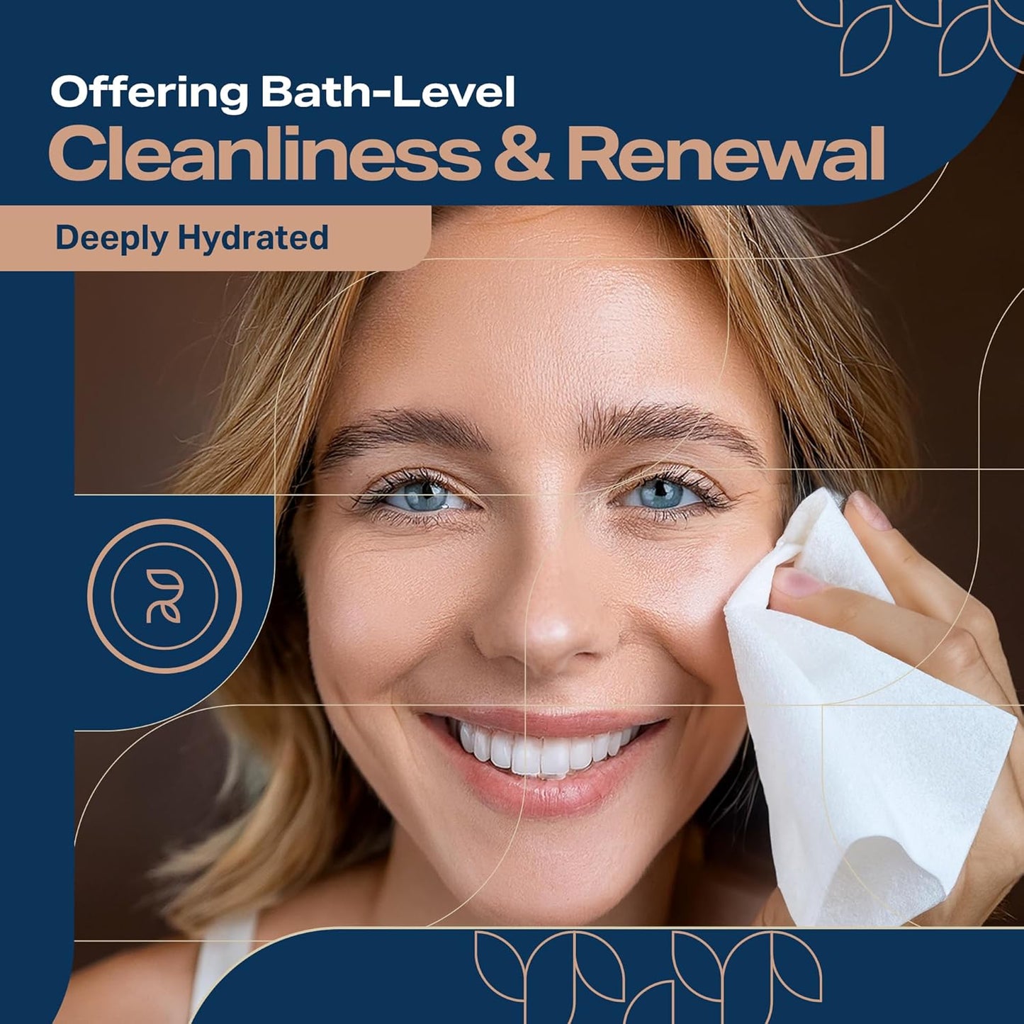 Extra large Shower Body Wipes for Adults 8" x 12" (400 count) + 8 Travel Packs | Adult Wipes for Elderly, Bathing No Rinse, Vitamin E, 8 Packs of 50