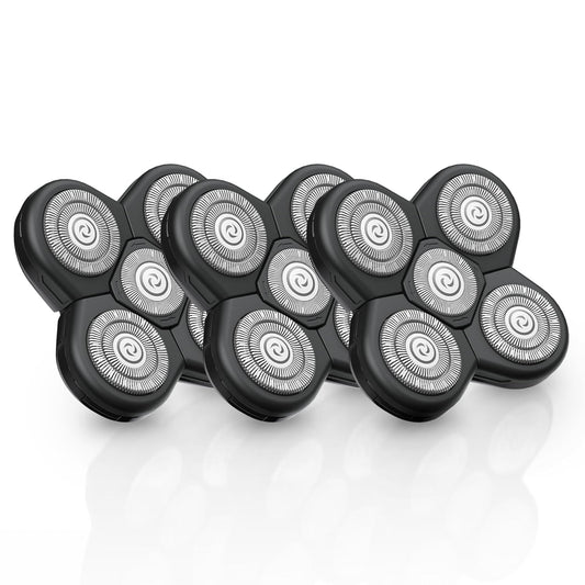 Freebird FlexSeries Official Blade 3 Pack Refills - No Irritation, Razor Bumps or Ingrown Hairs, Ultra-Sharp, Durable, ScalpSafe Design, QuickSnap Install, for 50 Shaves, Compatible with FlexSeries