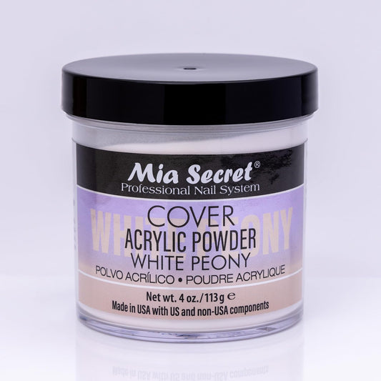 Cover White Peony Acrylic Powder Mia Secret (4 oz.)