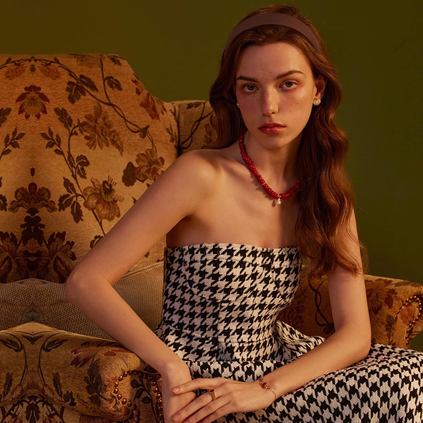 6PCS Headbands for Women – 1 Inch Wide Non-Slip Elastic Hair Bands, Thick Solid Color Headbands for Girls & Women's Hair Accessories, Trendy Fall Style