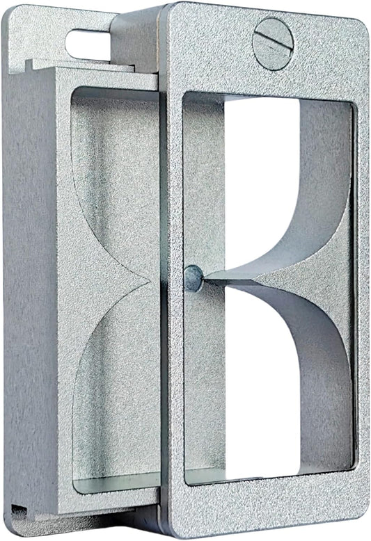 Professional Pill Cutter Splitter - Precision Aluminum Slicer for Small Large and Tiny Tablets Best Cortador for Accurate Medicine and Vitamin Dosing Ideal Tablet Splitters for Pastillas (Silver)