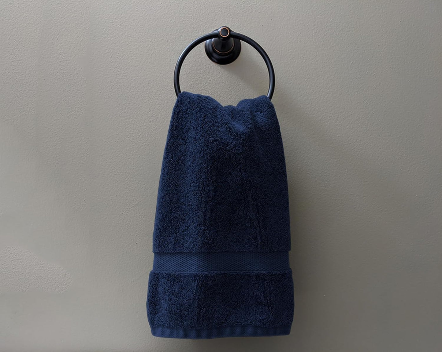 Delara 100% Organic Cotton Towels 650 GSM Plush Feather Touch Quick Dry Hand Towel, Pack of 24 GOTS Certified, Oeko-Tex Green Certified, Organic Cotton Hand Towel, 20"X30"